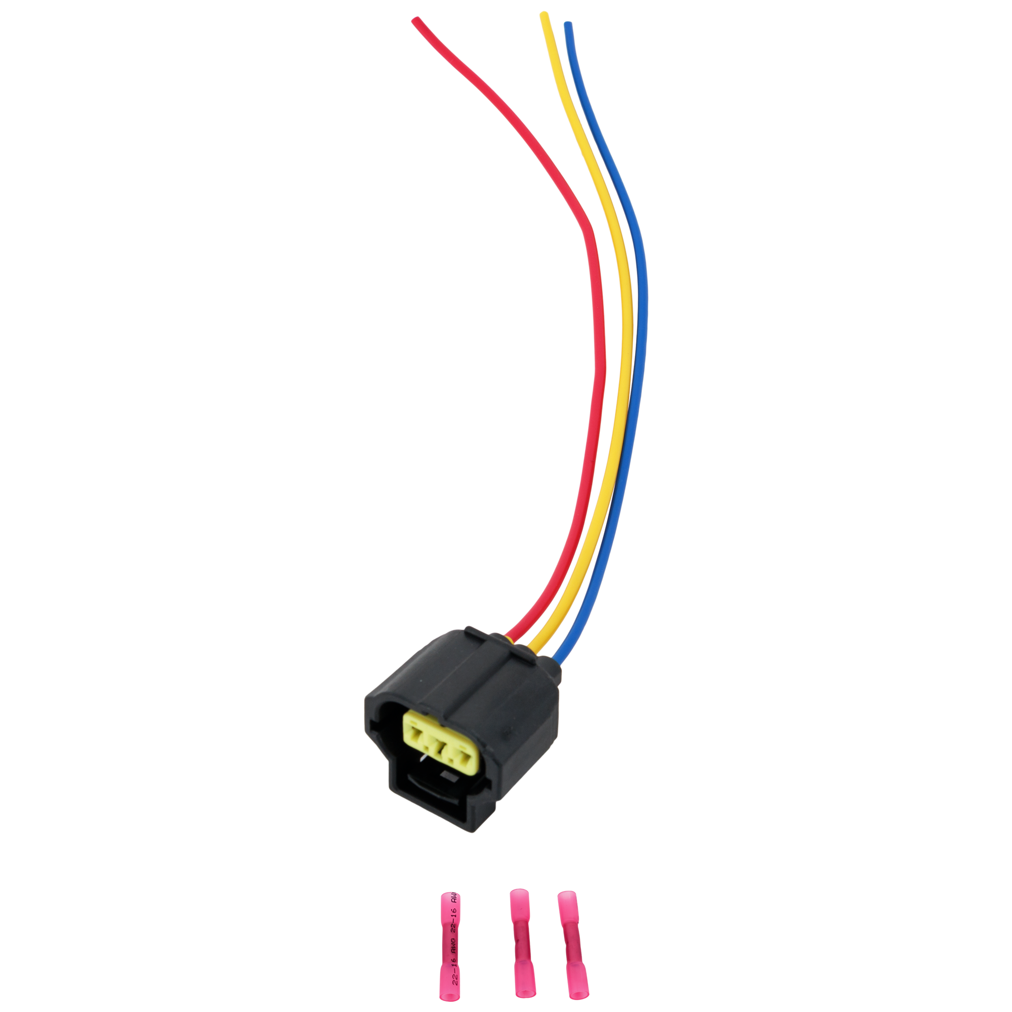 AM ESCAPE 07-12 TRANSIT CONNECT 11-12 WIRE CONNECTOR 3 Wire Female Connector Blade Type SKU RF84140001 OEM 1U2Z14S411TA