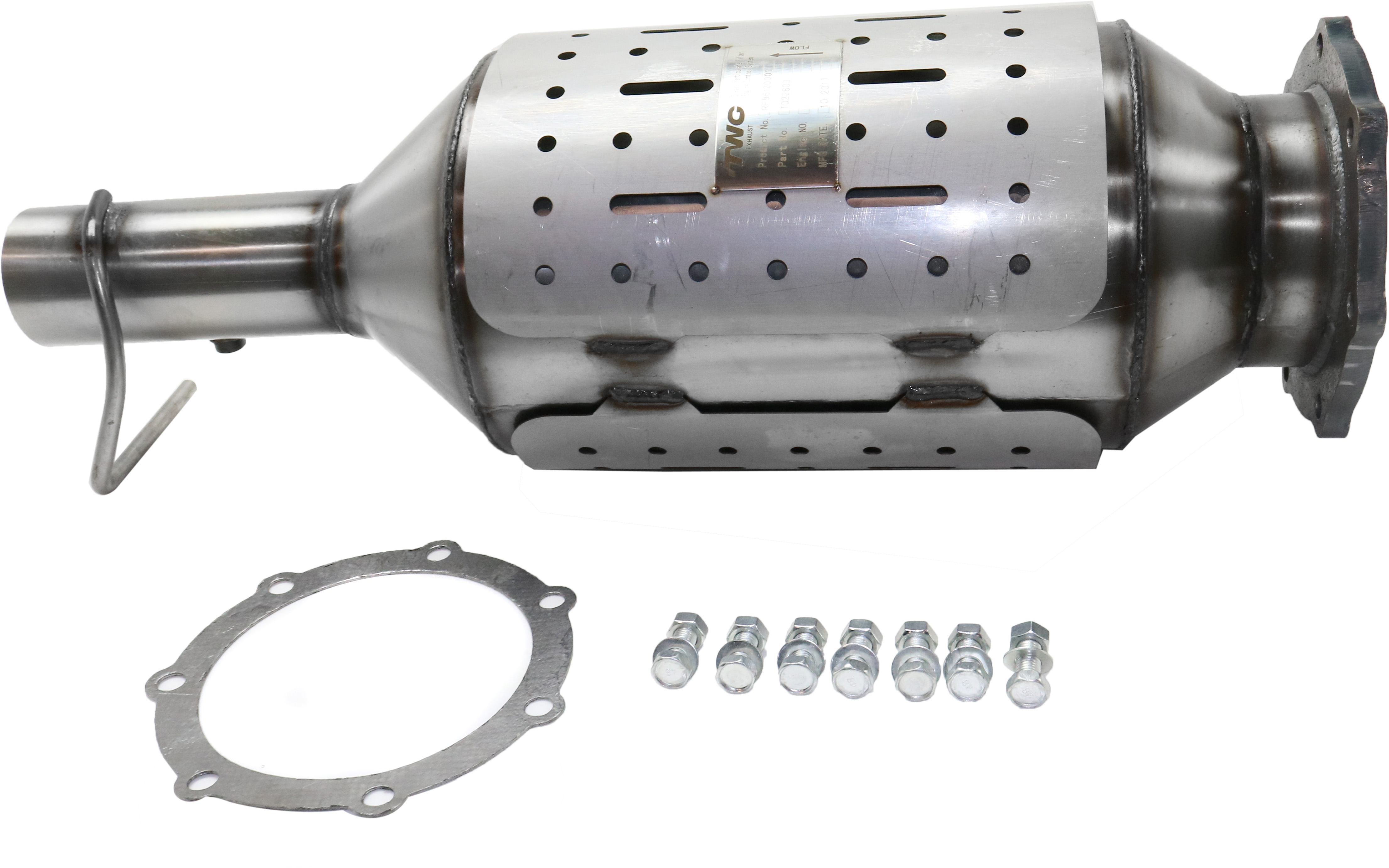 AM F SERIES SUPER DUTY PICKUP 08-10 DIESEL PARTICULATE FILTER 8 Cyl 6.4L eng. SKU RF96120001 OEM 9C3Z5H221B