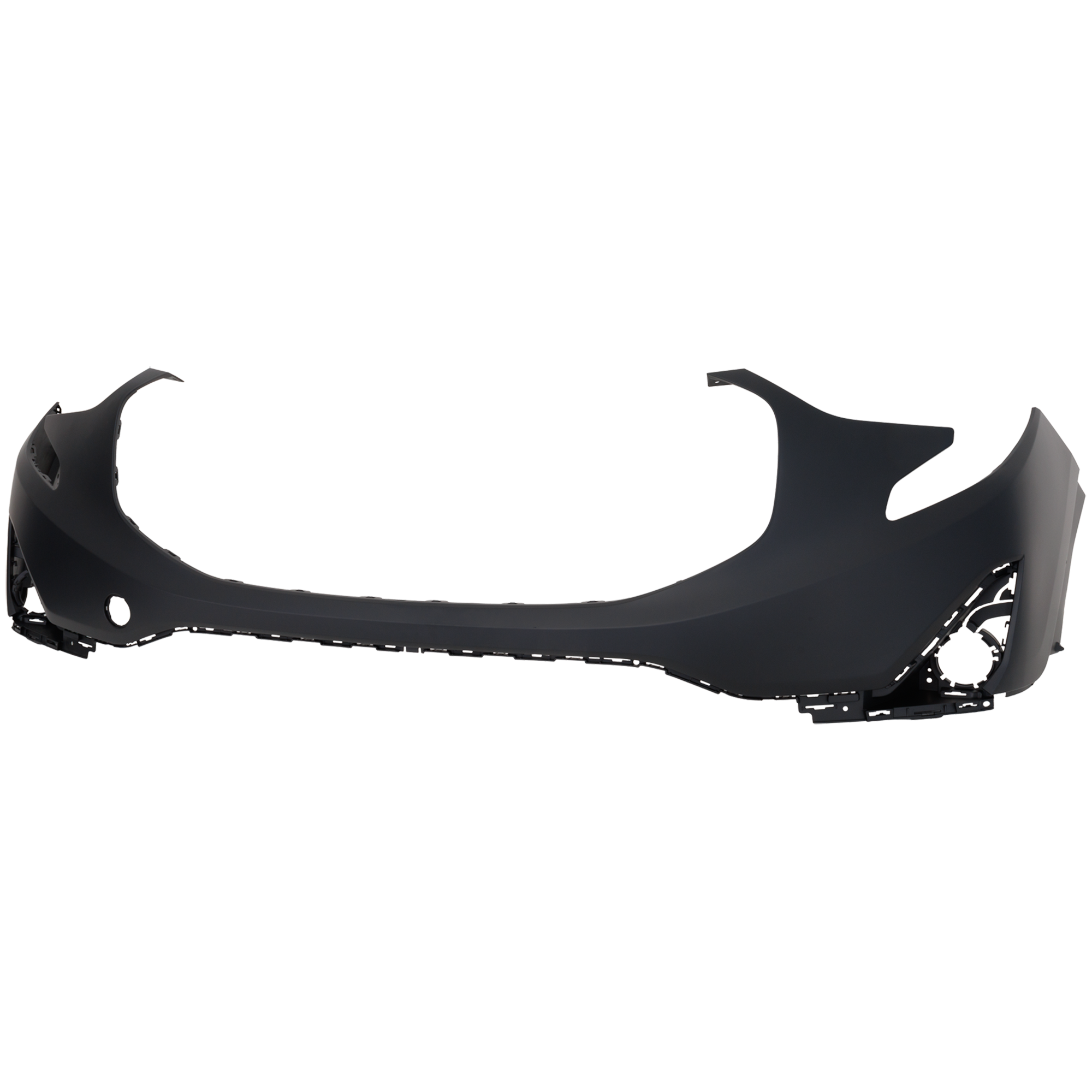AM TERRAIN 18-21 FRONT BUMPER COVER Upper Primed SL SLE SLT Denali w o Parallel Park Assist Sensor Holes Models CAPA SKU RG01030022PQ Partslink GM1014132C OEM 84418527