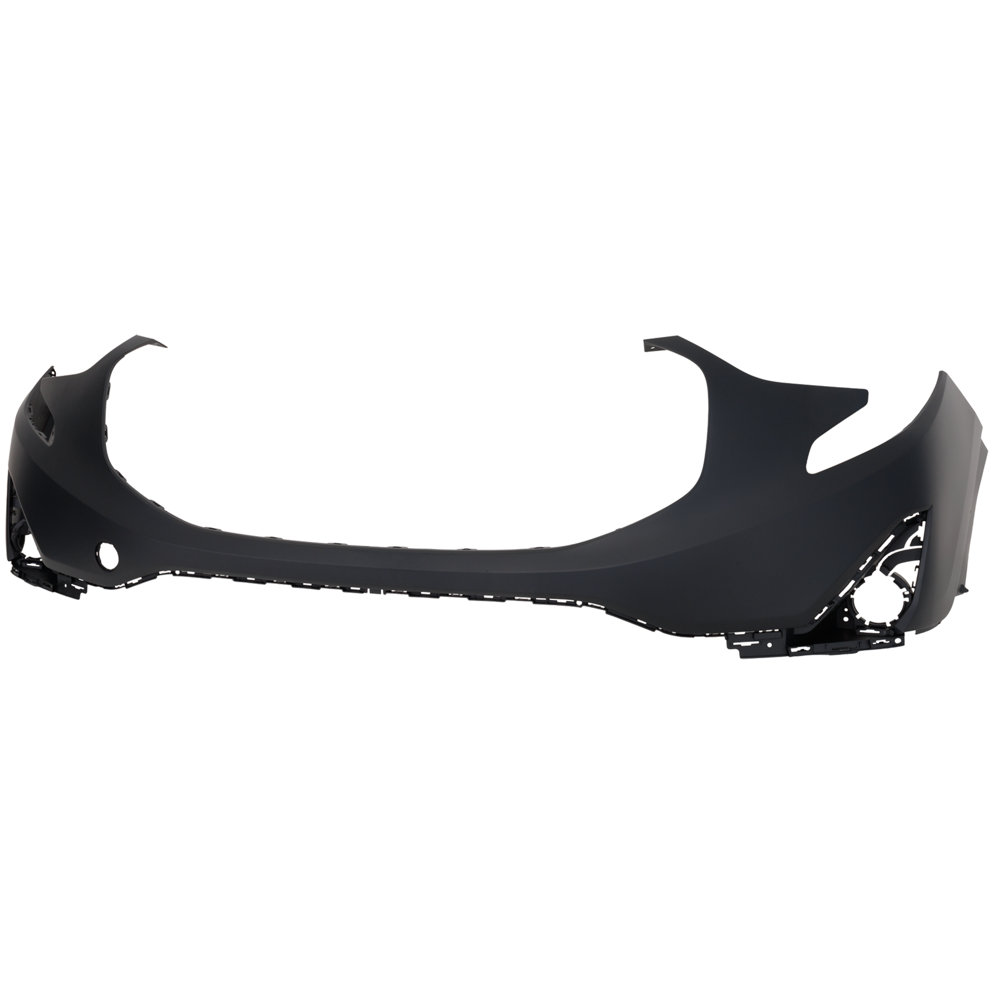 AM TERRAIN 18-21 FRONT BUMPER COVER Upper Primed SL SLE SLT Denali w o Parallel Park Assist Sensor Holes Models SKU RG01030022P Partslink GM1014132 OEM 84418527