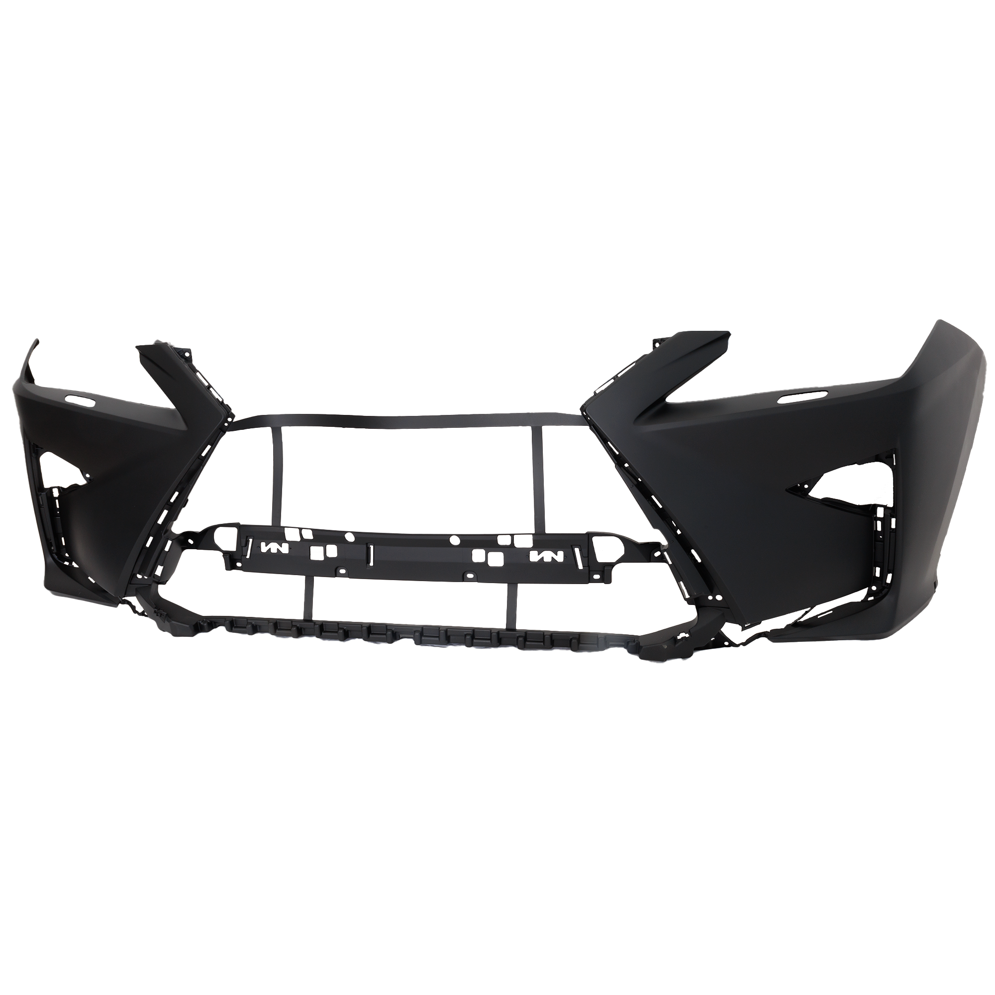 AM RX350-16-19 RX350L RX450HL 18-19 FRONT BUMPER COVER Primed w o F Sport Pkg Japan Built Vehicle w HLW Holes w o Parking Aid Sensor Holes SKU RG01030026P Partslink LX1000386 OEM 521194D942