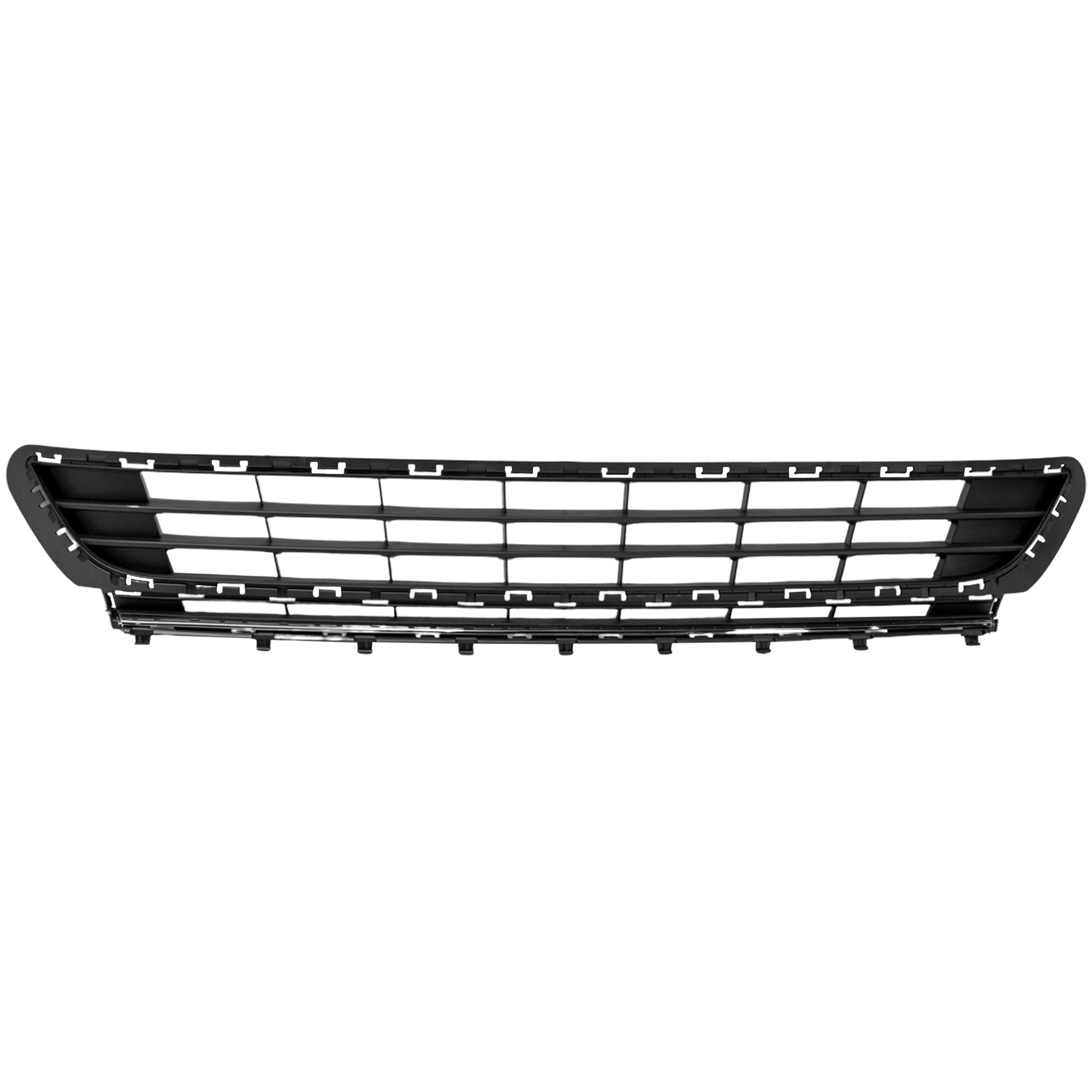 AM GOLF 15-17 FRONT BUMPER GRILLE Lower Textured Dark Gray w Chrome Molding w o Collision Warning SKU RG01530002 OEM 5GM853671RYP