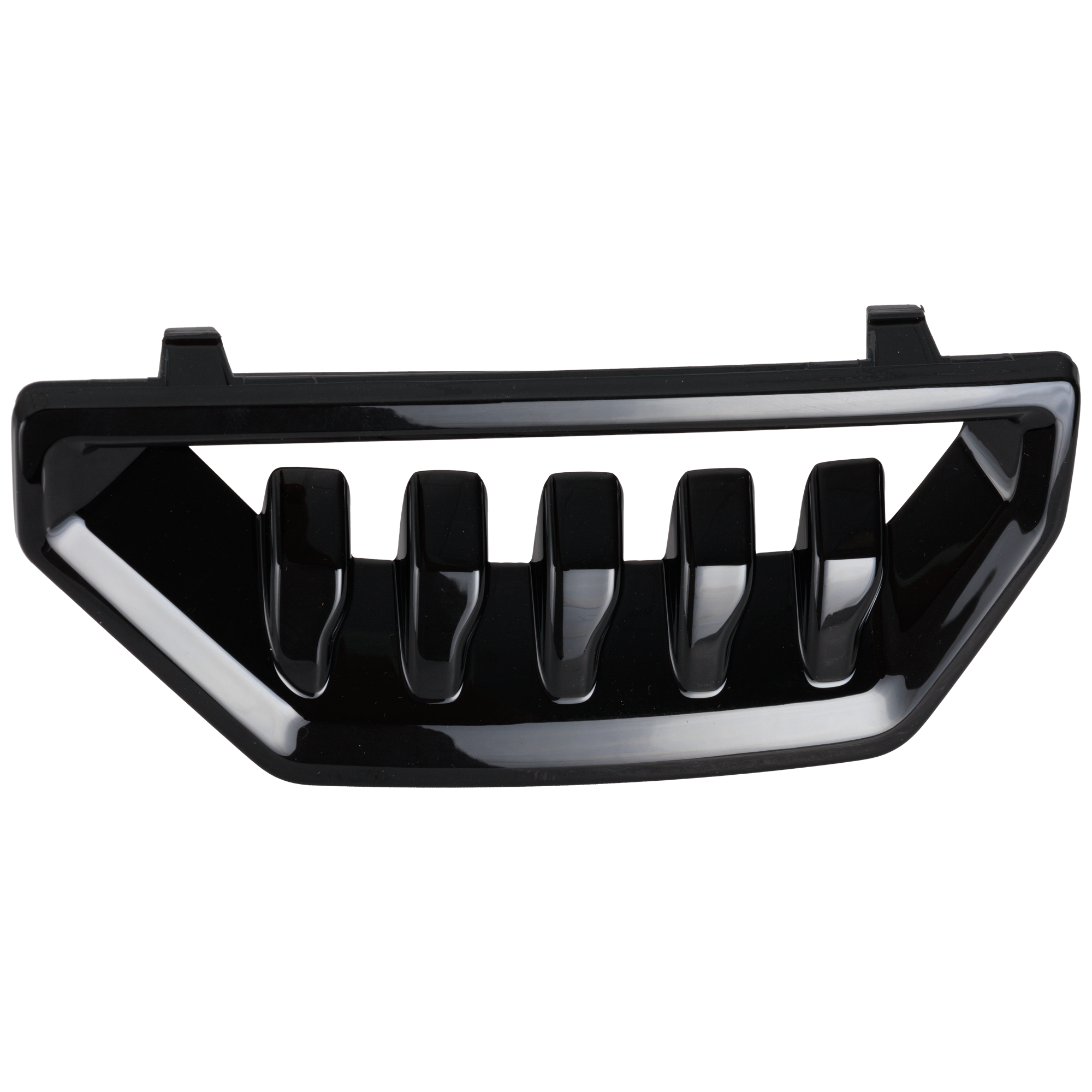 AM SIERRA 1500-22-25 FRONT BUMPER GRILLE RH Upper Air Duct Black SKU RG01530007 Partslink GM1039287 OEM 84869628