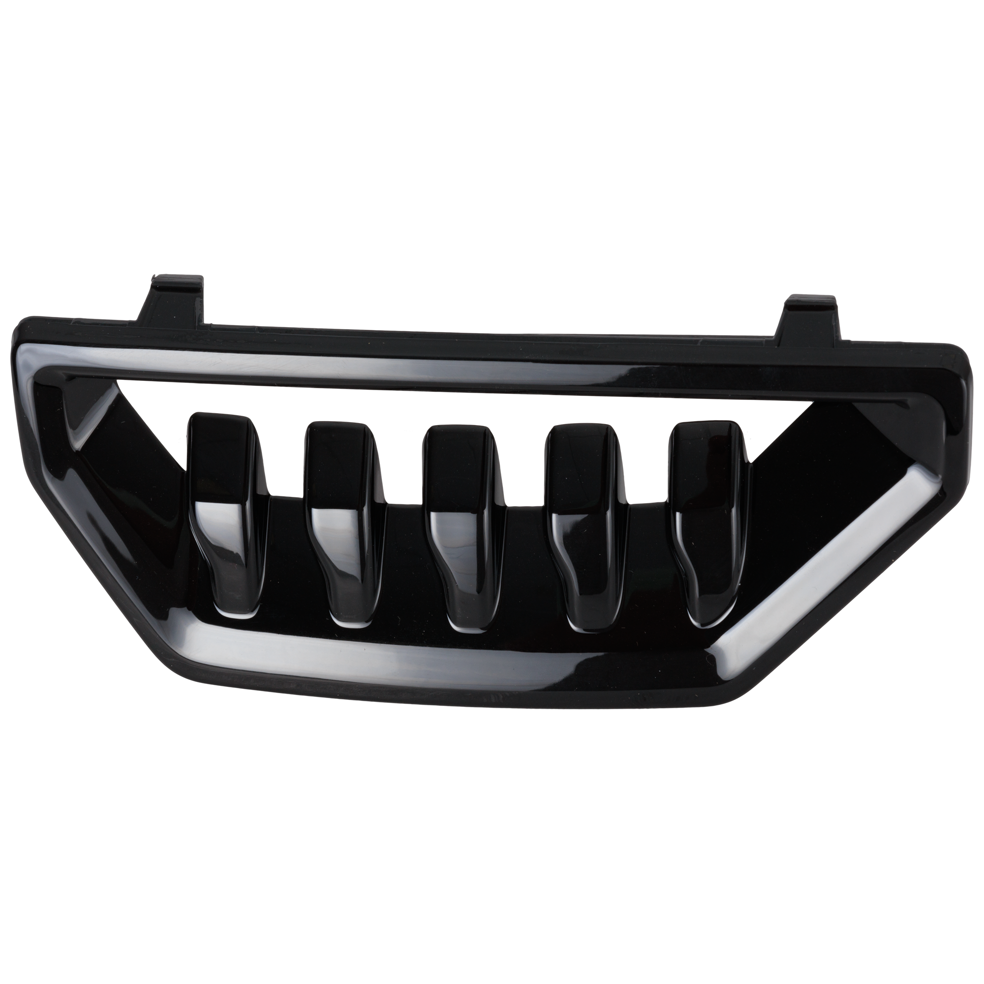 AM SIERRA 1500-22-25 FRONT BUMPER GRILLE LH Upper Air Duct Black SKU RG01530008 Partslink GM1038287 OEM 84869627
