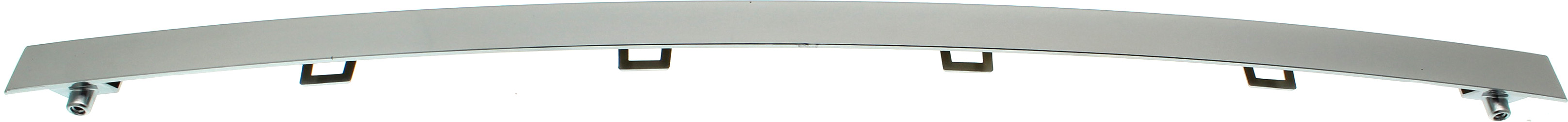 AM TERRAIN 16-17 FRONT BUMPER MOLDING Center Satin Black Denali Model SKU RG01590005 Partslink GM1044132 OEM 23486778