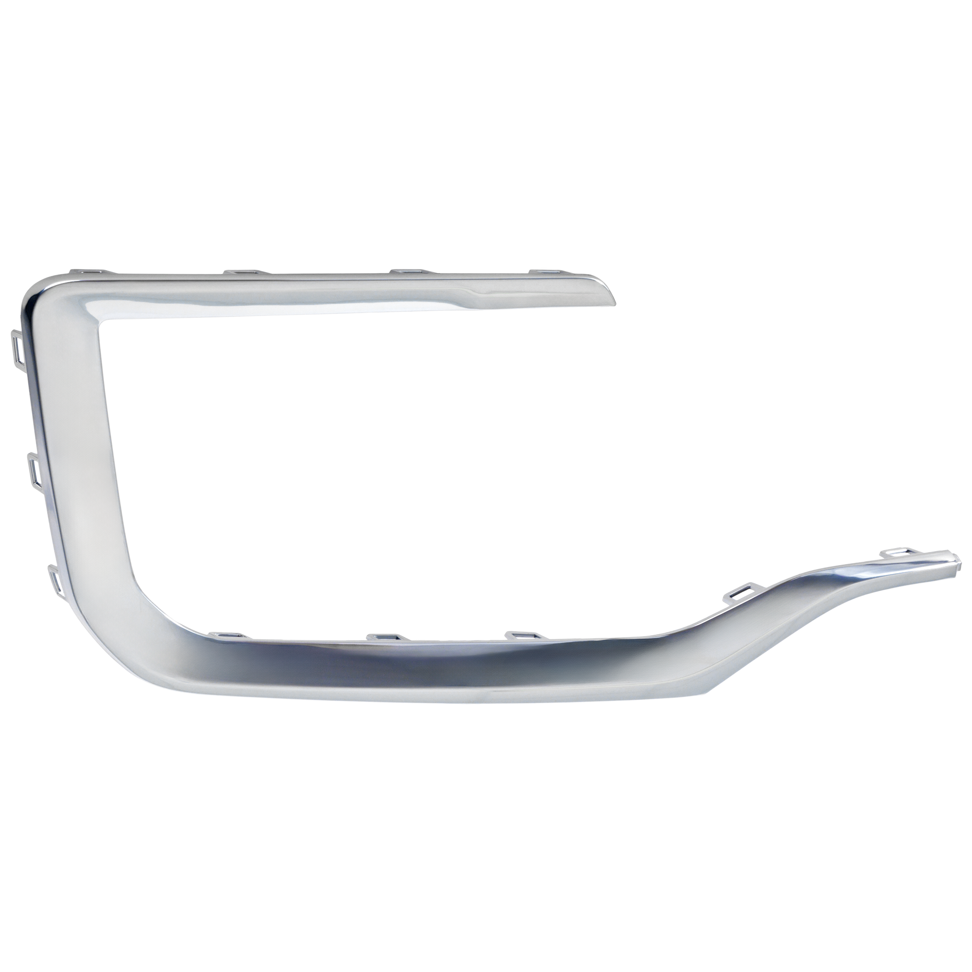 AM TERRAIN 16-17 FRONT BUMPER MOLDING RH Chrome Satin Nickel Denali Model SKU RG01590017 Partslink GM1047114 OEM 23486776