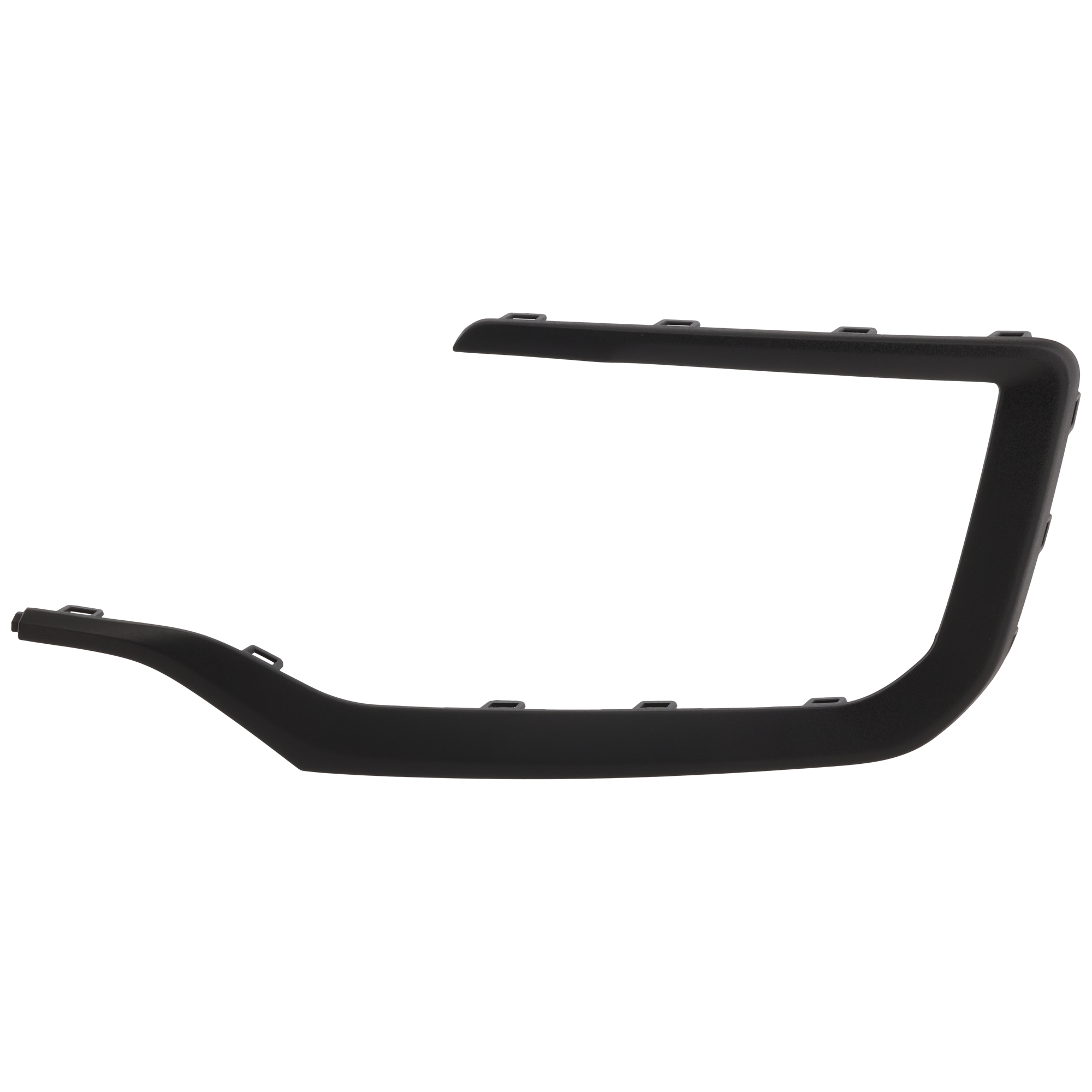 AM TERRAIN 16-17 FRONT BUMPER MOLDING LH Textured Black Exc. Denali Model SKU RG01610002 Partslink GM1046112 OEM 23475981