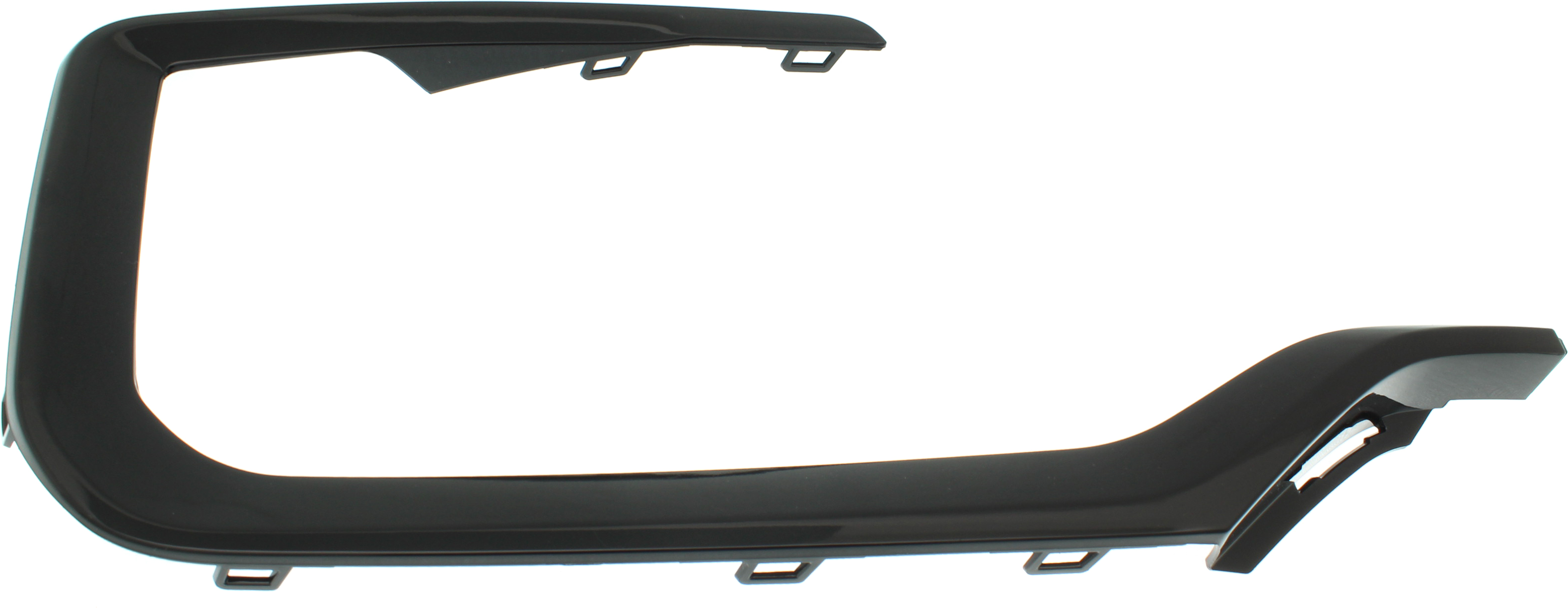 AM TERRAIN 17-17 FRONT BUMPER MOLDING RH Gloss Black Exc. Denali Model SKU RG01610003 Partslink GM1047115 OEM 84074532
