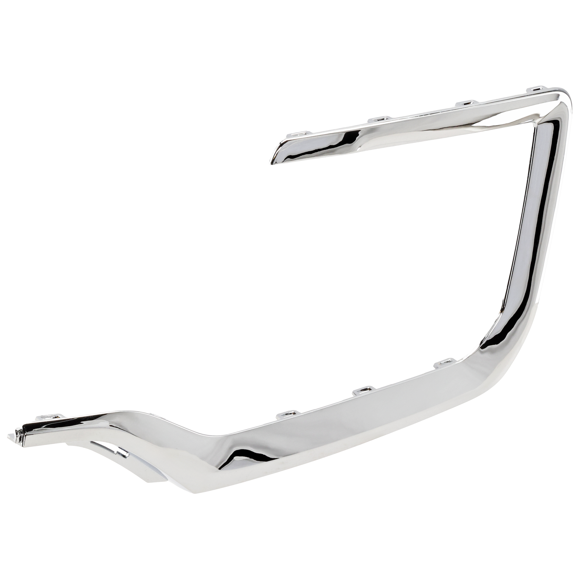 AM TERRAIN 16-17 FRONT BUMPER MOLDING LH Chrome Exc. Denali Model SKU RG01610006 Partslink GM1046113 OEM 23475984