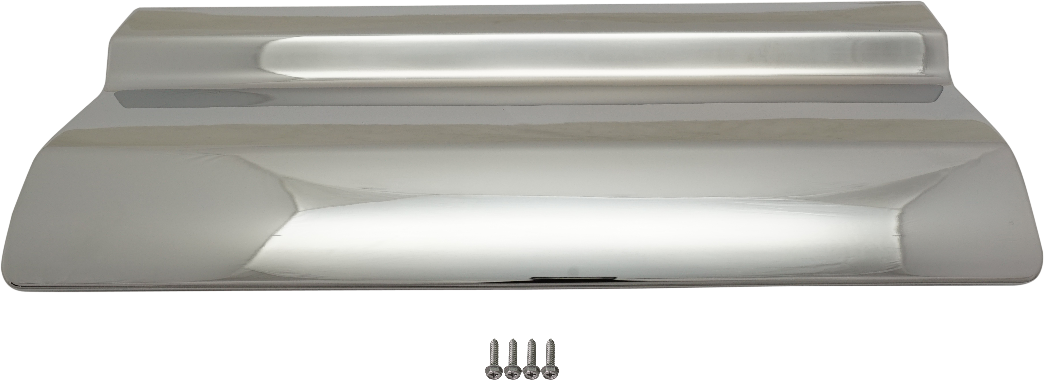 AM SIERRA 2500 HD 3500 HD 15-19 FRONT LICENSE PLATE BRACKET Chrome SKU RG01730004 Partslink GM1037112 OEM 23180725