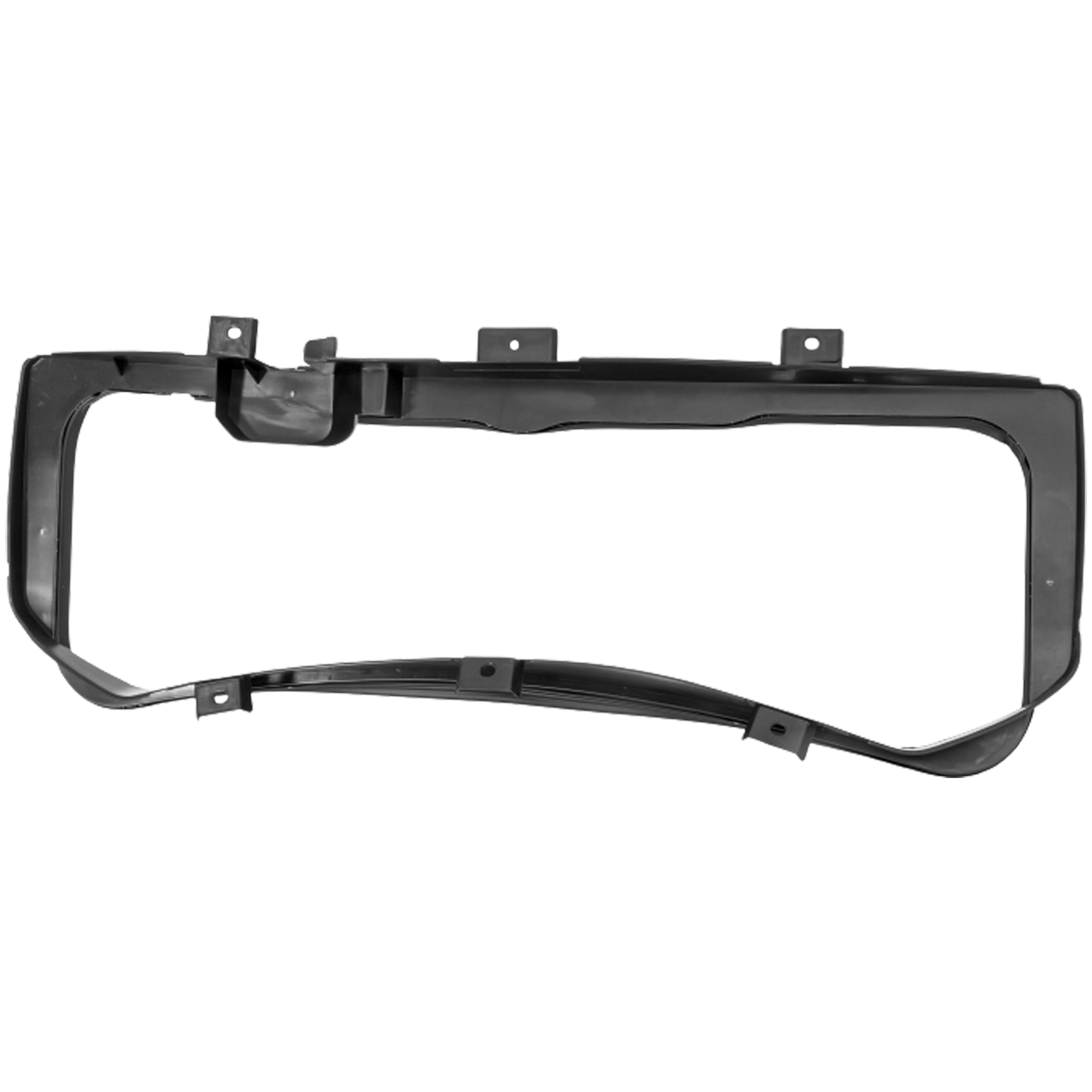 AM SIERRA 1500-16-18 GRILLE FRAME Textured Black Shell and Insert Base Denali SLE SLT Models w Towing Package Includes 19-1500 Limited SKU RG07010011 Partslink GM1223115 OEM 84073556