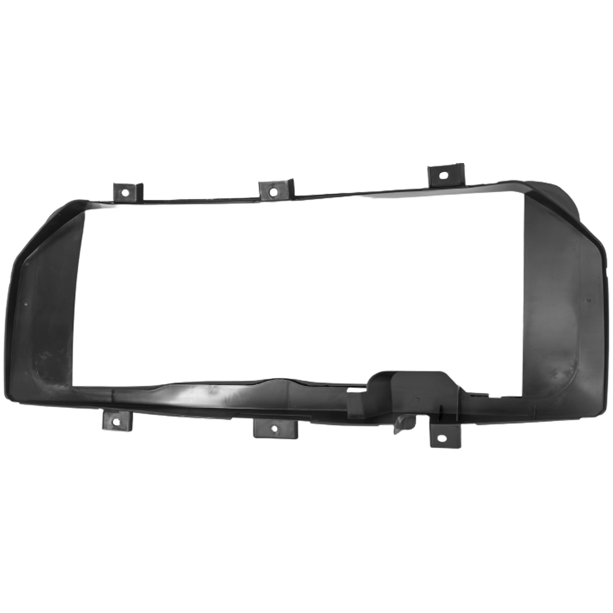 AM SIERRA 1500-16-18 GRILLE Inner Textured Black Shell and Insert Base Denali SLE SLT Models w o Towing Package Includes 19-1500 Limited SKU RG07010012 Partslink GM1223114 OEM 84073555