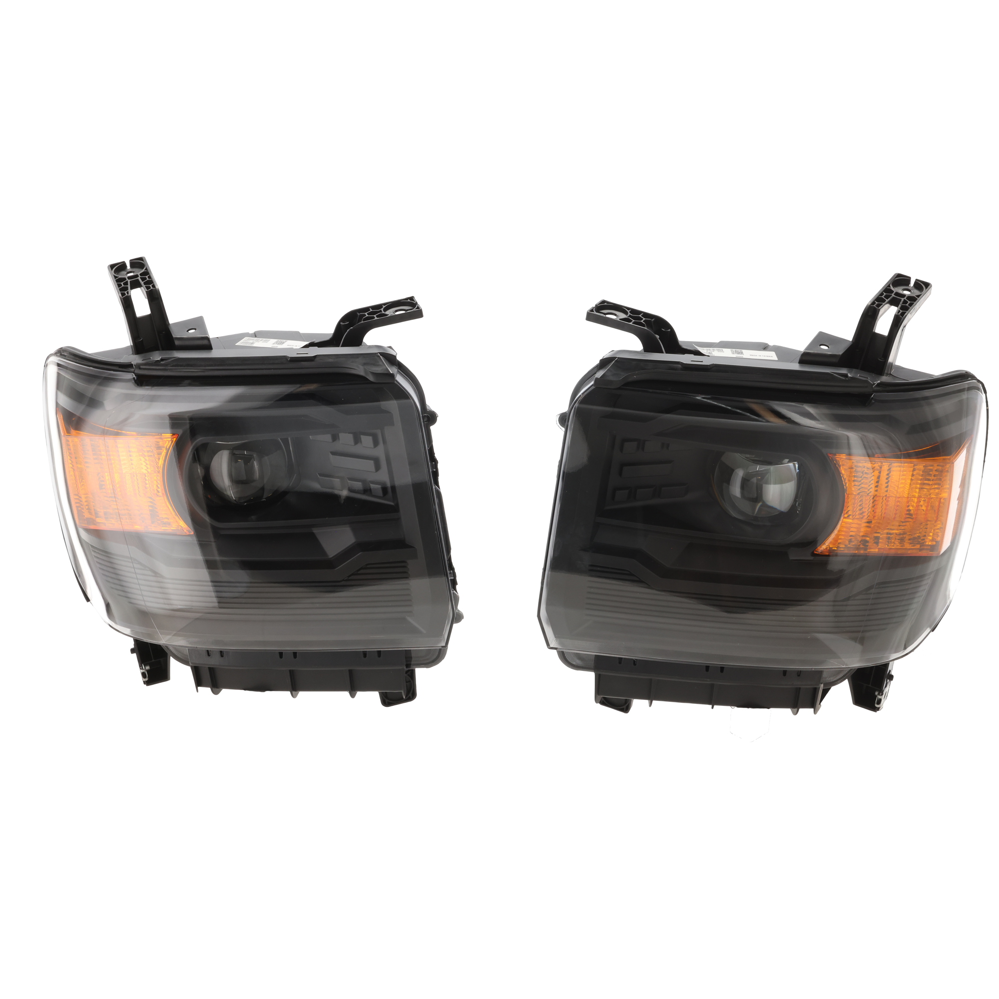 AM SIERRA 1500-16-18 HEAD LAMP RH AND LH without Bulbs Halogen Black Interior Includes 2019-1500 Limited SKU RG10010032 OEM 84228370 PFM 84568272 PFM
