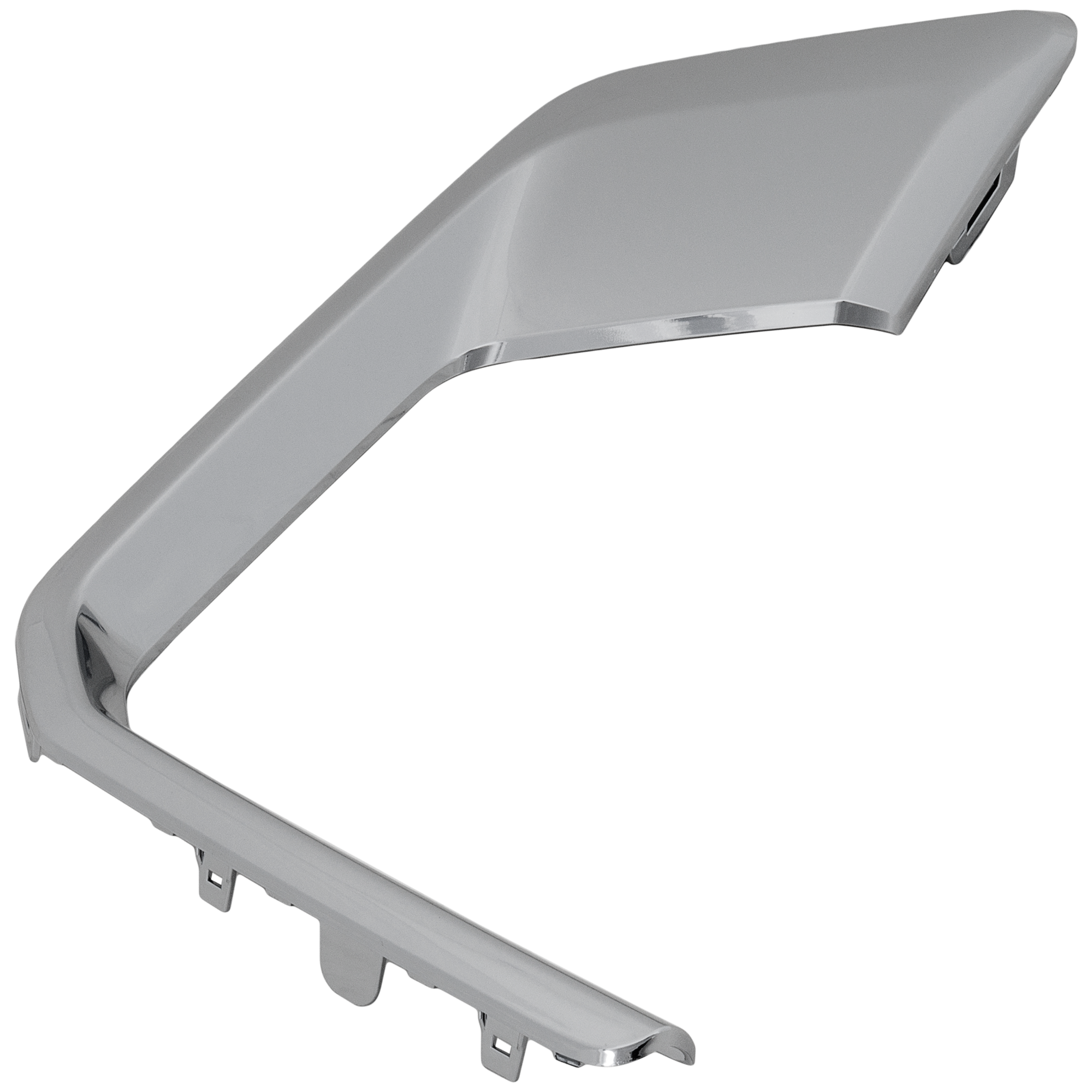 AM YUKON YUKON XL 21-24 FRONT FOG LAMP MOLDING LH Chrome w Silver Trim Denali Model SKU RG10770004 Partslink GM1046128 OEM 84340299