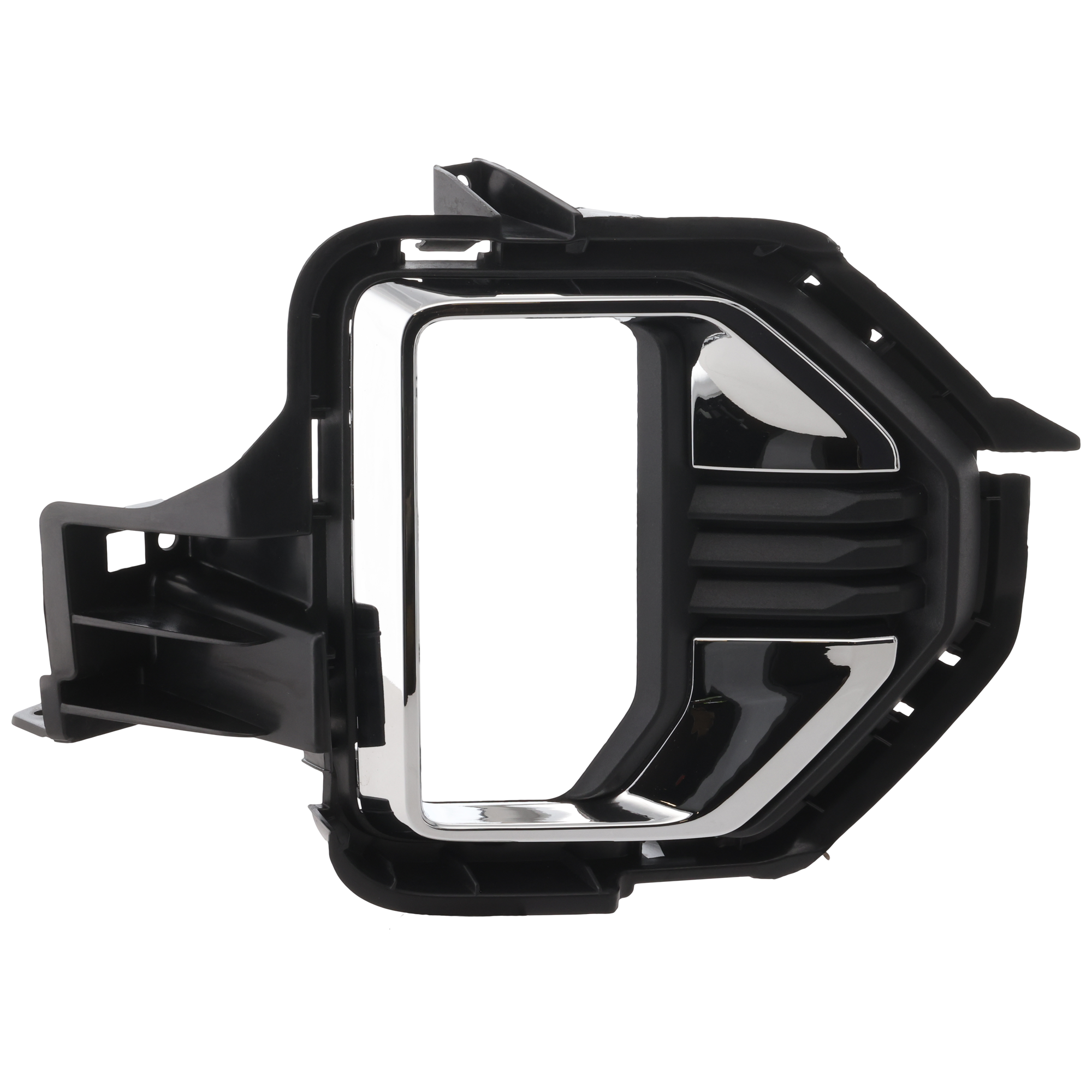 AM CANYON 21-22 FRONT FOG LAMP MOLDING RH Bezel Black AT4 Denali Models SKU RG10810021 Partslink GM1039276 OEM 84938720-84693865
