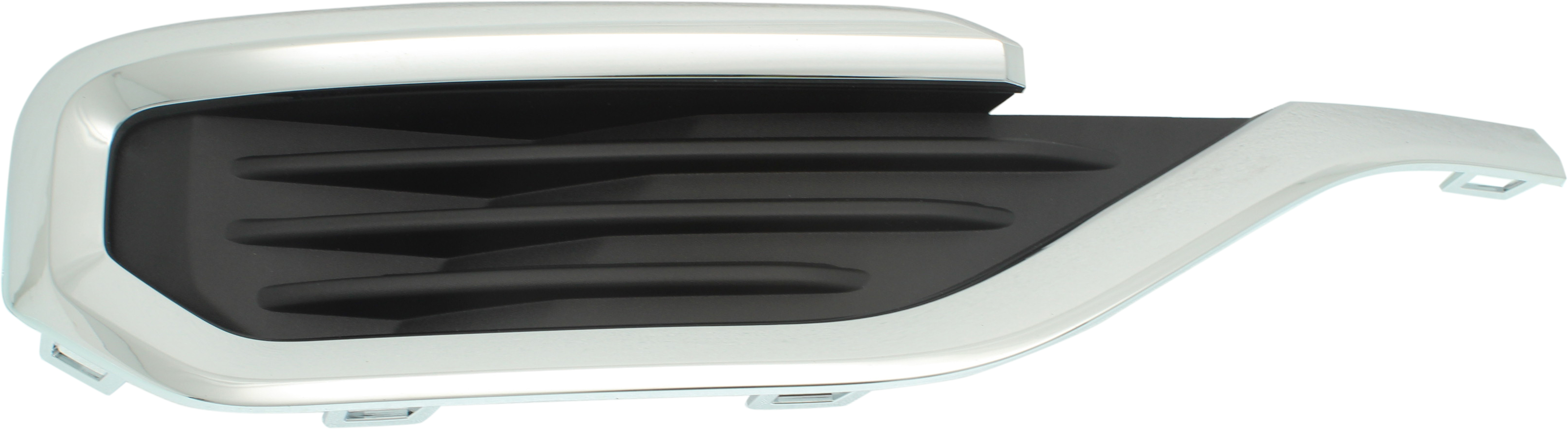 AM ACADIA 17-23 FOG LAMP COVER RH Side Grille Txtd Blk w Chrome Molding Exc. 20-22 Denali w o Elevation Edition Pkg SKU RG10860001 Partslink GM1039210 OEM 84693619-84557824-84142277