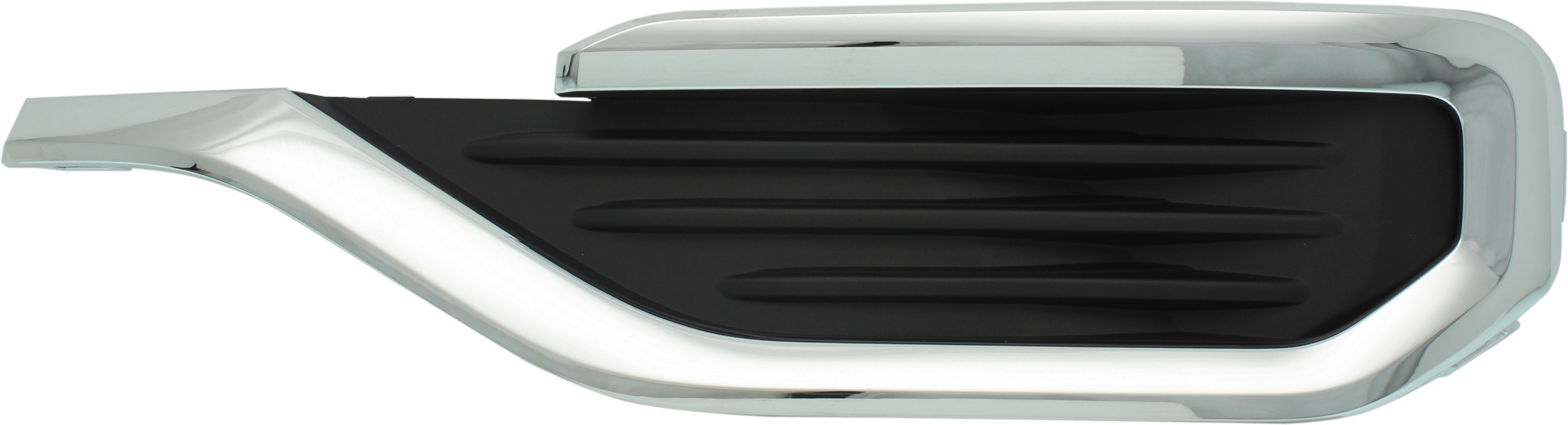 AM ACADIA 17-23 FOG LAMP COVER LH Side Grille Txtd Blk w Chrome Molding Exc. 20-22 Denali w o Elevation Edition Pkg SKU RG10860002 Partslink GM1038210 OEM 84693620-84557825-84142276