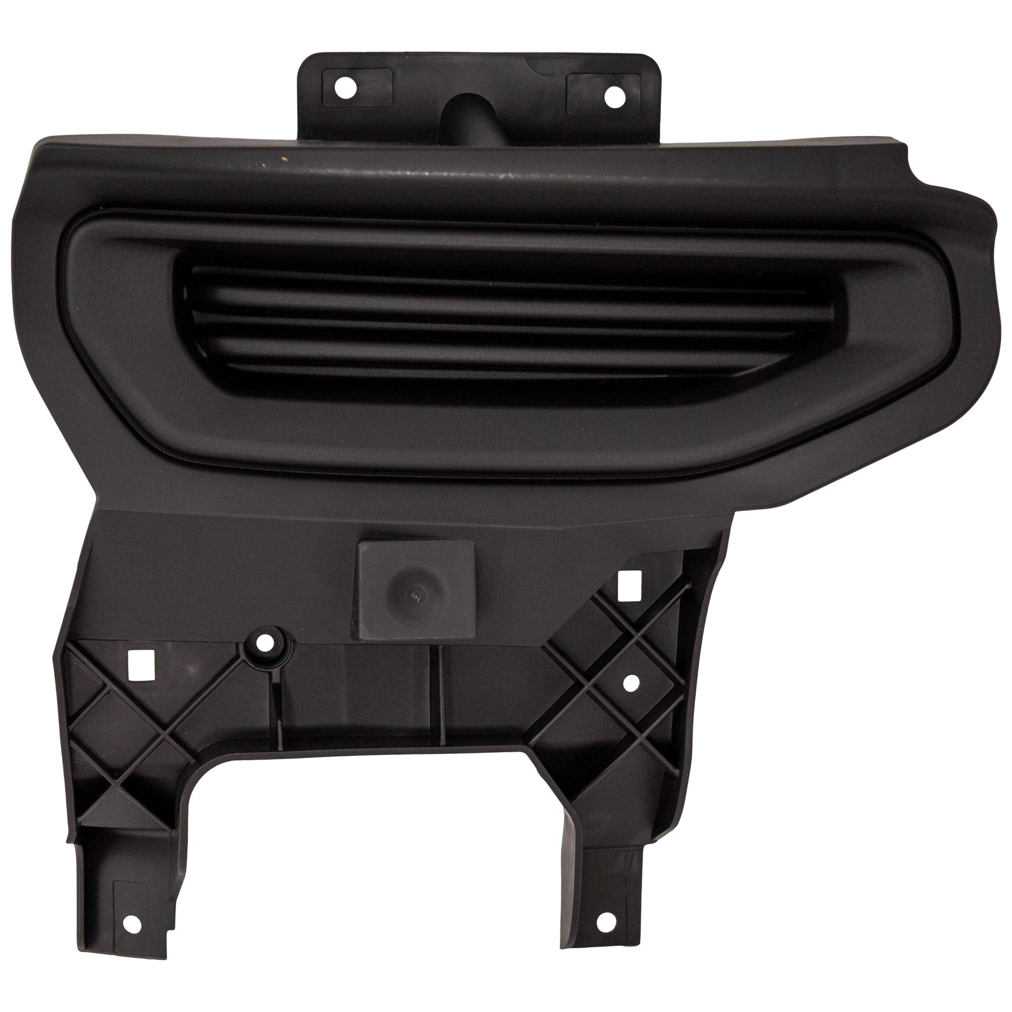 AM SIERRA 1500-16-18 FOG LAMP COVER RH Txtd Blk w Chr Bumper Exc. Denali Model Includes 19 Sierra 1500 Limited CAPA SKU RG10860007Q Partslink GM1039224C OEM 23243506