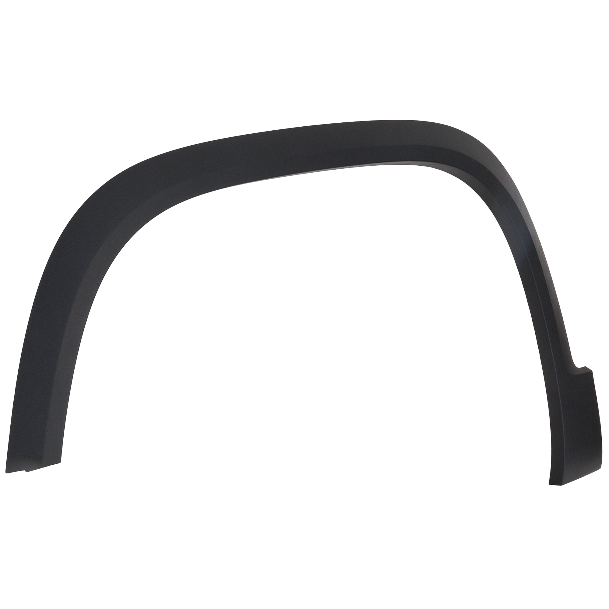 AM ACADIA 17-23 FRONT WHEEL OPENING MOLDING LH OE Style Textured Black Exc. Denali Model CAPA SKU RG22130014Q Partslink GM1290258C OEM 84446089