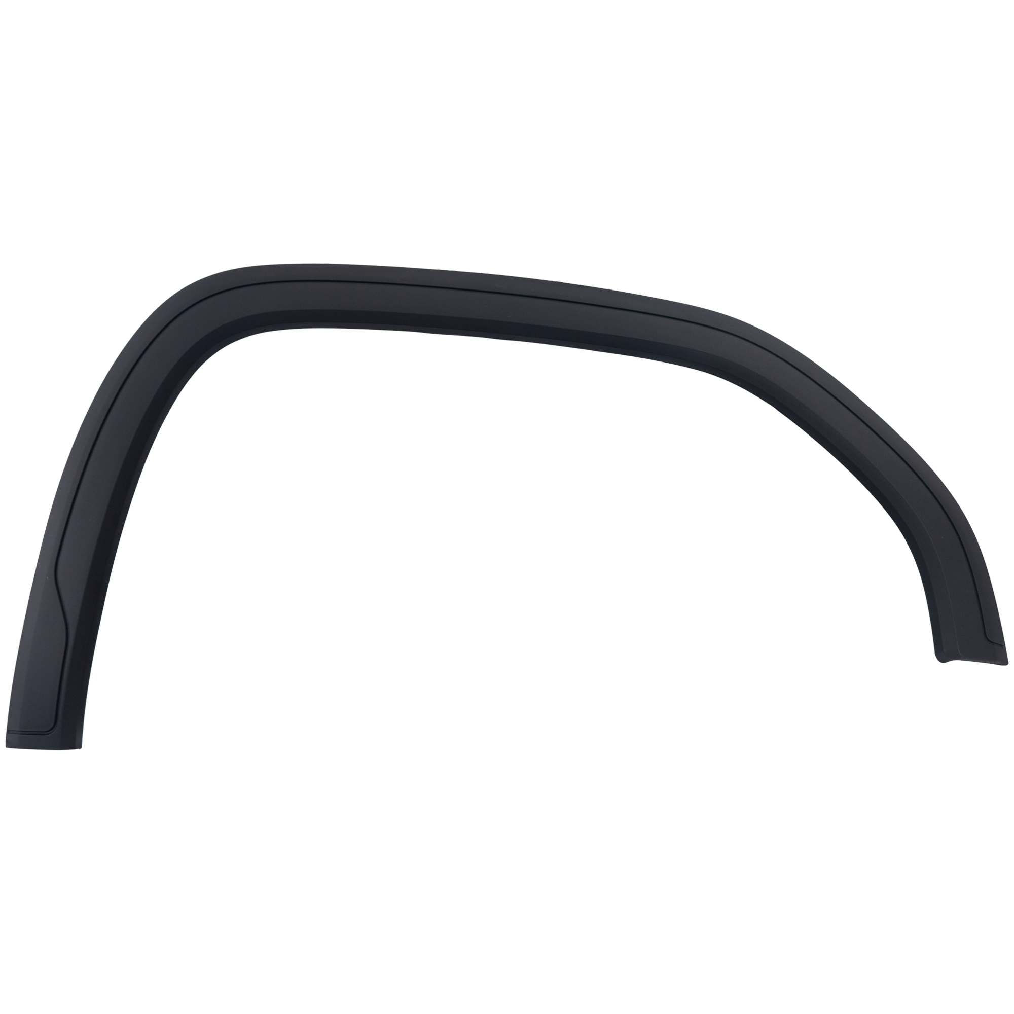 AM SIERRA 1500-19-25 FRONT WHEEL OPENING MOLDING RH Textured Black Plastic All Cab Types Includes 22-22 Sierra 1500 Limited SKU RG22130017 Partslink GM1291265 OEM 85522781
