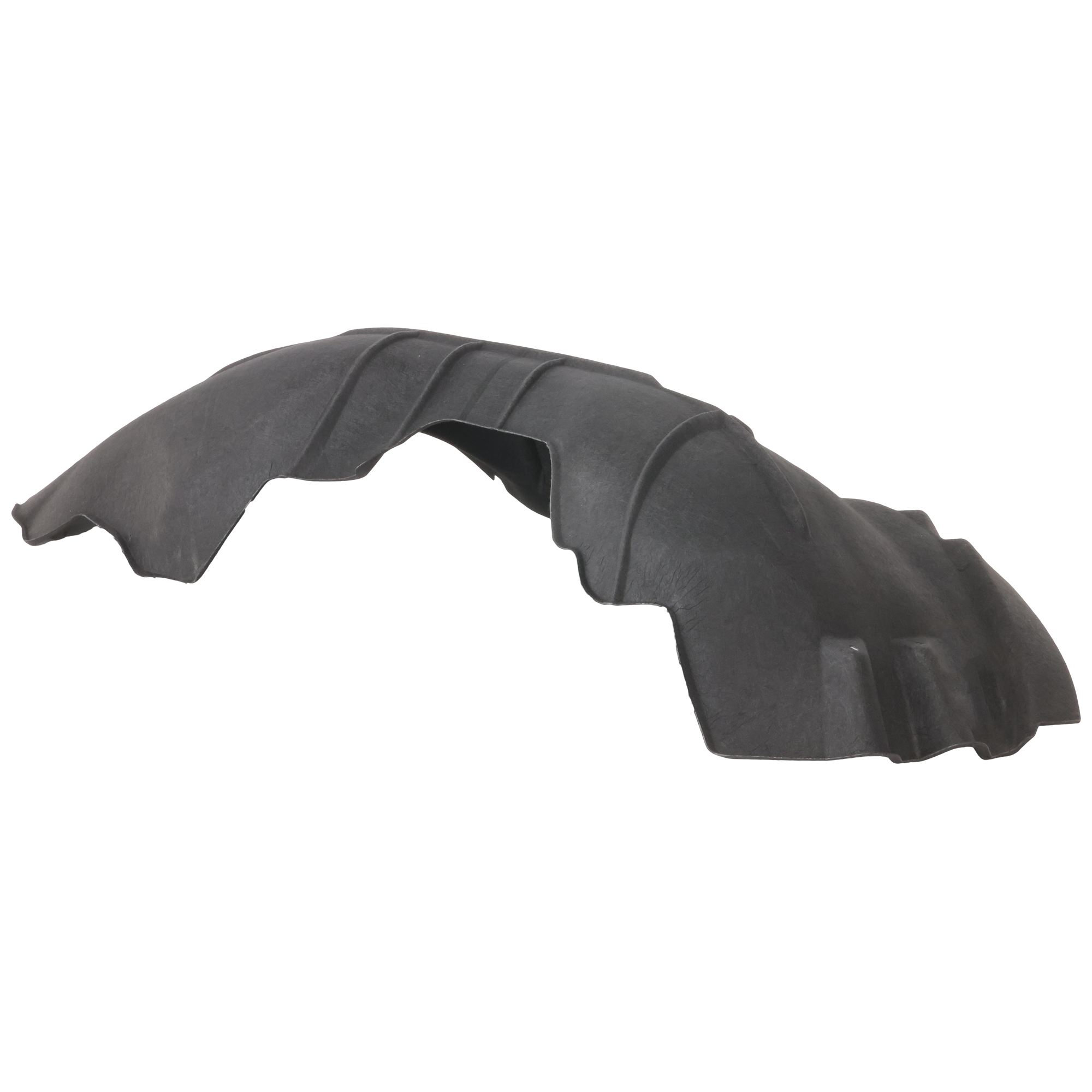 AM SIERRA 1500-14-19 FRONT FENDER LINER LH Polyethylene Terephthalate Thermo Form Includes 19-19 Sierra 1500 Limited CAPA SKU RG22210026Q Partslink GM1248262C OEM 23496264