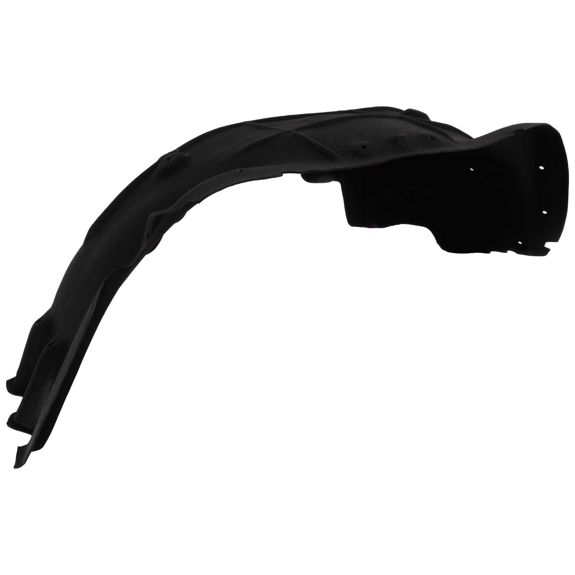 AM SIERRA 1500-14-19 FRONT FENDER LINER LH Polyethylene Terephthalate Thermo Form Includes 19-19 Sierra 1500 Limited SKU RG22210026 Partslink GM1248262 OEM 23496264