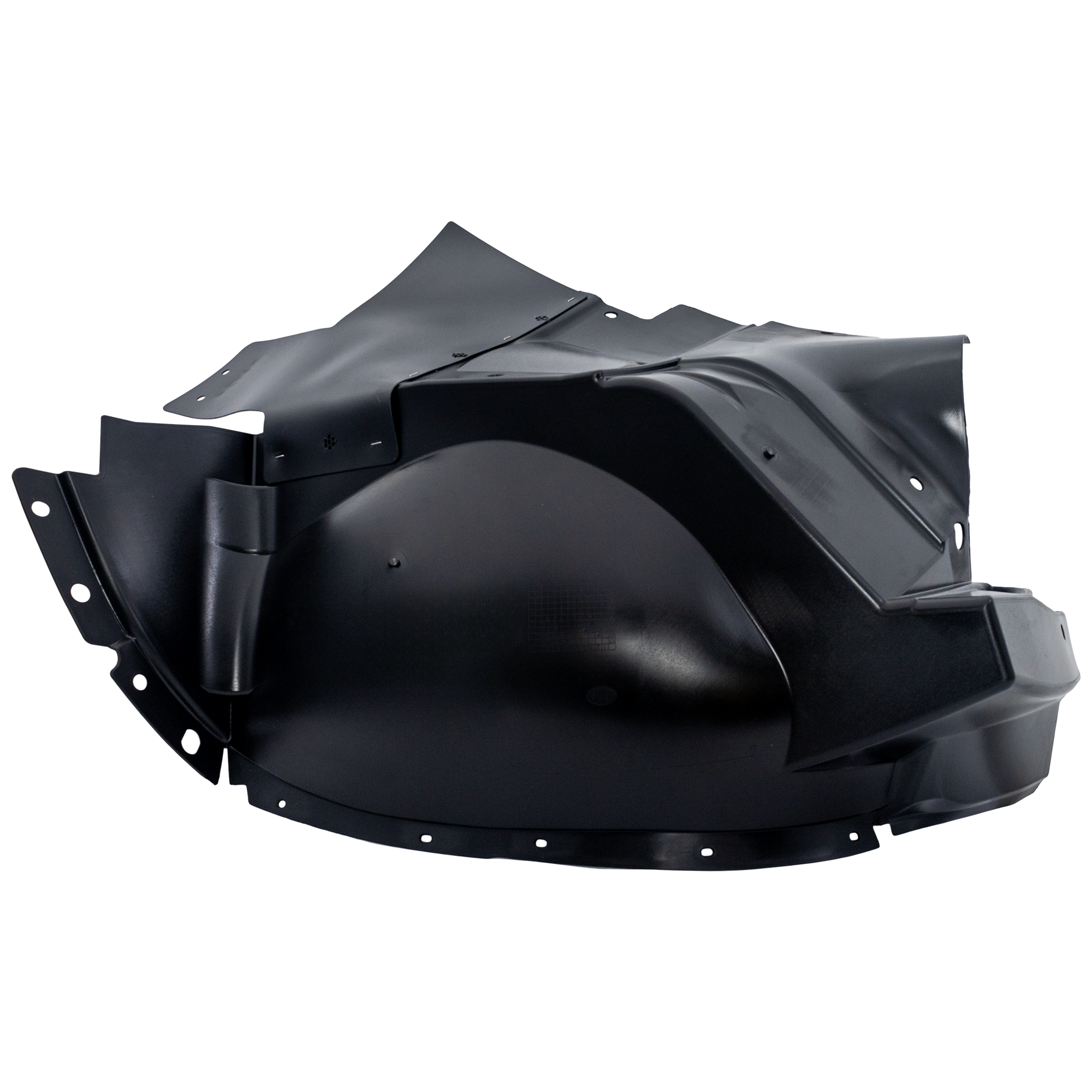 AM ACADIA 07-12 FRONT FENDER LINER LH Front Section Plastic Injection Form CAPA SKU RG22210028Q Partslink GM1248184C OEM 25965593