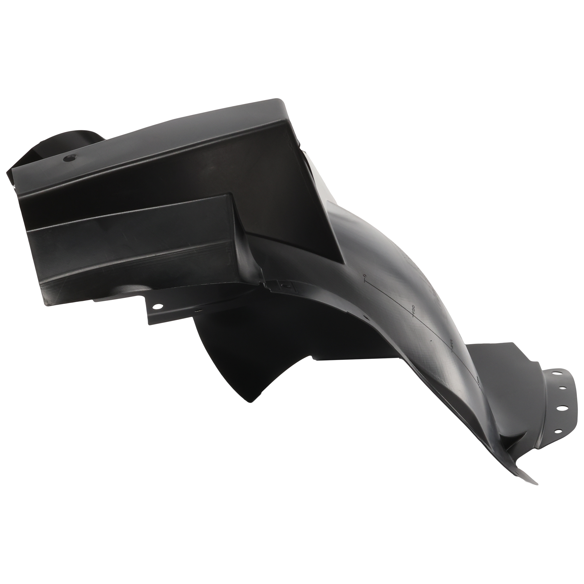 AM ACADIA 13-16 ACADIA LIMITED 17-17 FRONT FENDER LINER RH Front Section Injection Form CAPA SKU RG22210033Q Partslink GM1249242C OEM 22816705
