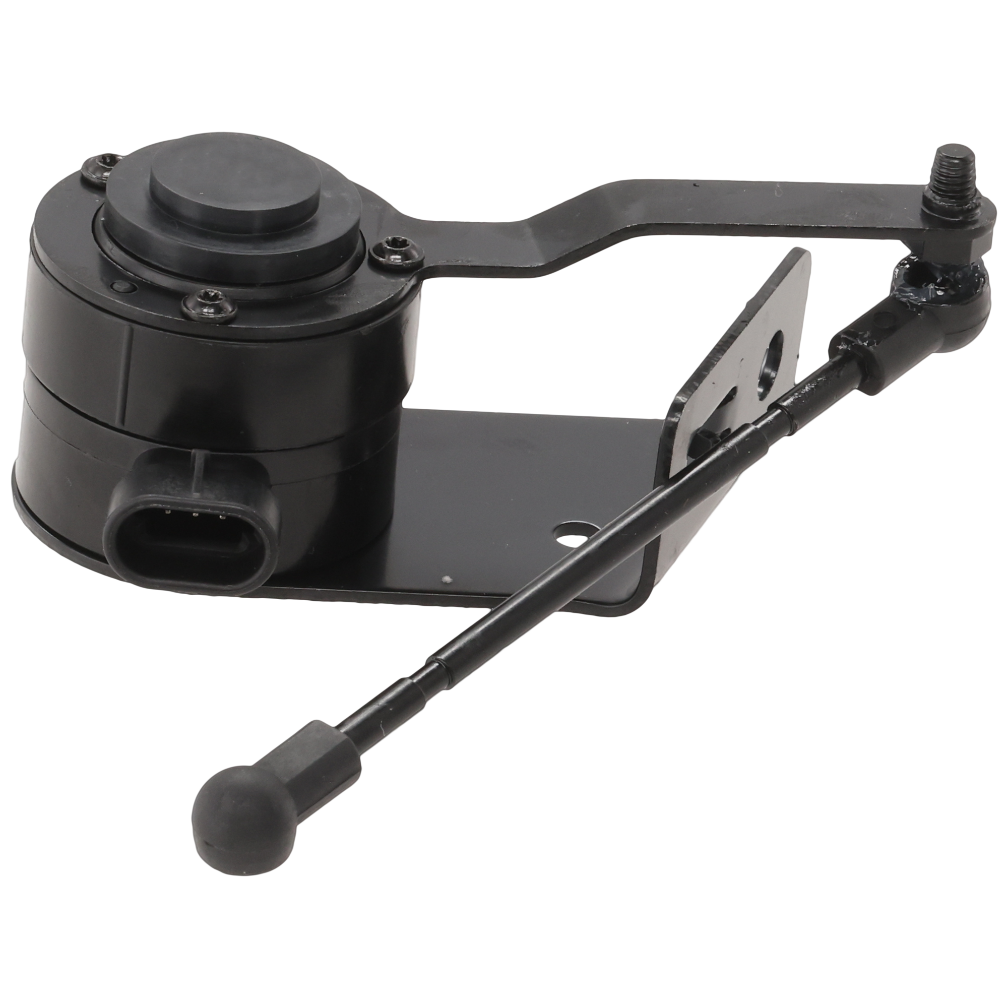 AM TAHOE SUBURBAN 1500-07-14 FRONT SUSPENSION RIDE HEIGHT SENSOR RH 9.5 in. L x 3.5 in. W x 2 in. H Overall Size Plastic Material F R Wheel Well Mount Location Black Plastic SKU RG32840001 OEM 15098629