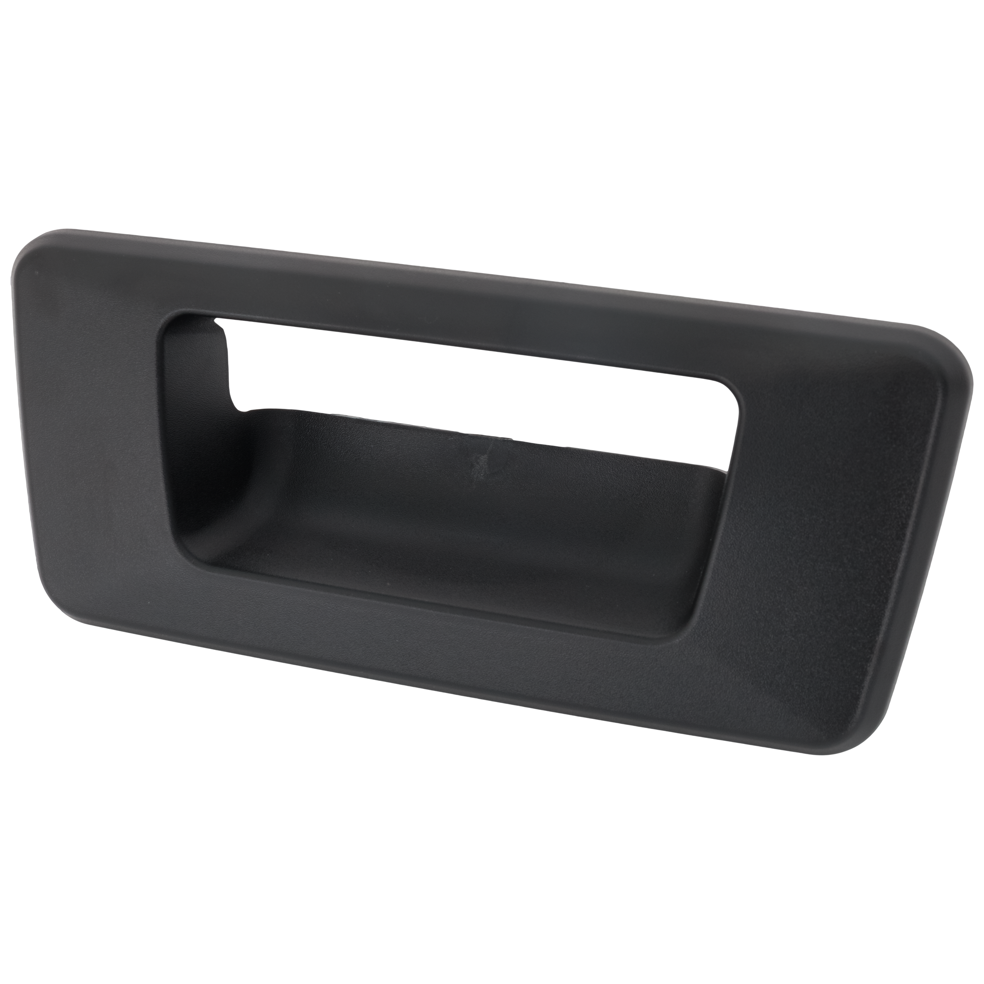 AM H3T 09-10 TAILGATE HANDLE BEZEL Outside Textured Black w o Keyhole SKU RG58070004K Partslink HU1916100 OEM 93355793