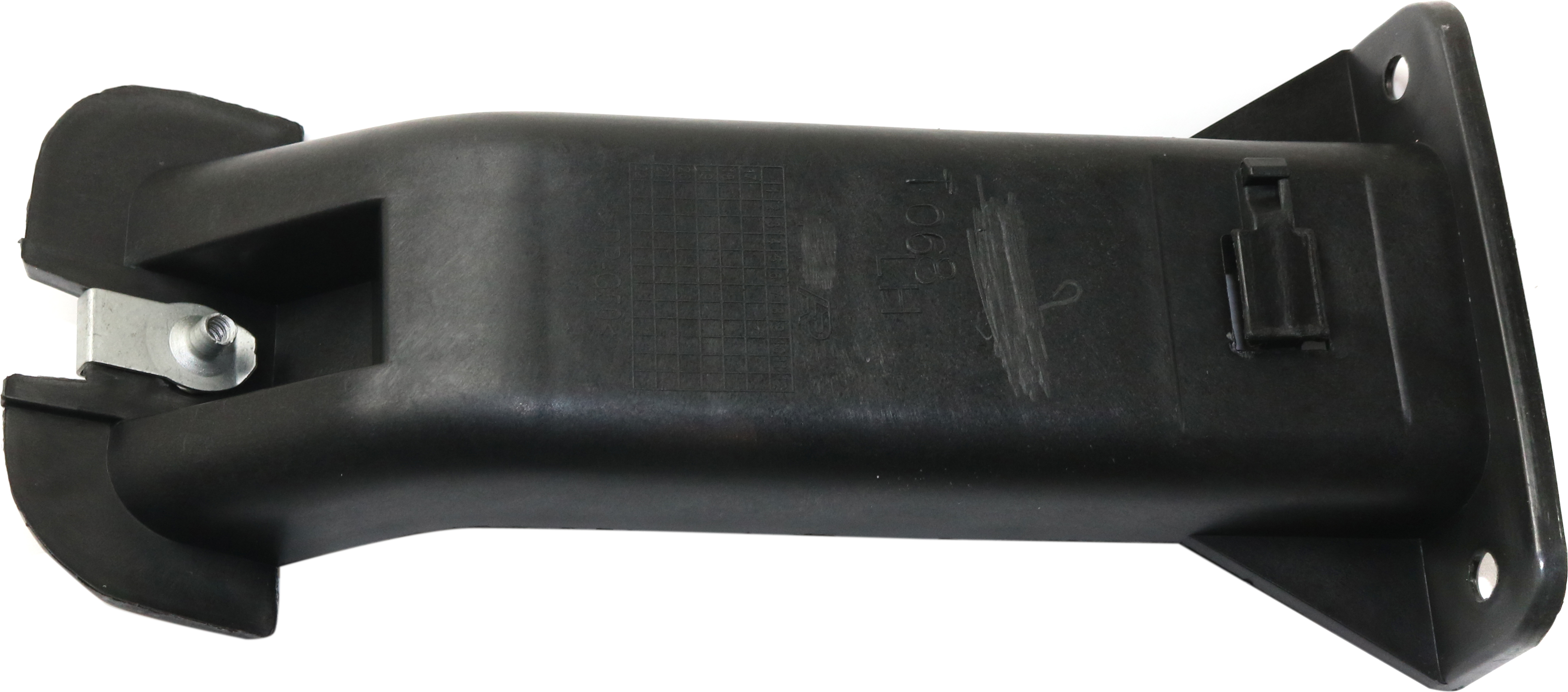 AM ACADIA 17-19 REAR BUMPER BRACKET LH Plastic w Fiberglass SKU RG76270002 Partslink GM1142107 OEM 84109981