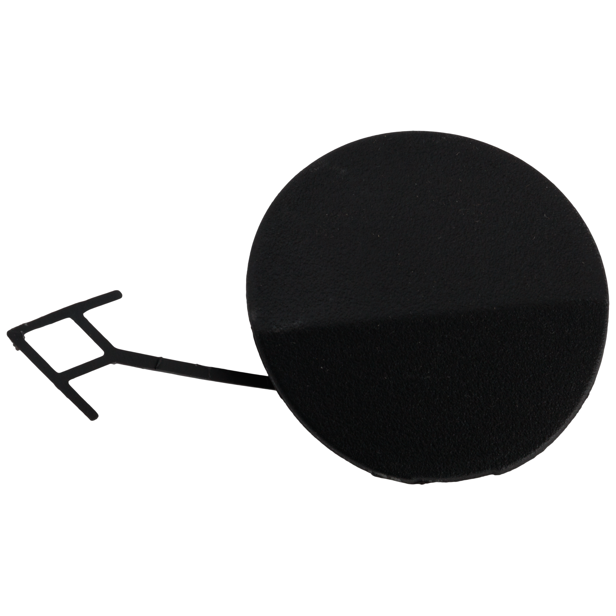 AM TERRAIN 18-24 REAR BUMPER TOW HOOK COVER Textured Plastic 18-21 Dual Single Exhaust SKU RG76690007 Partslink GM1129146 OEM 84249326