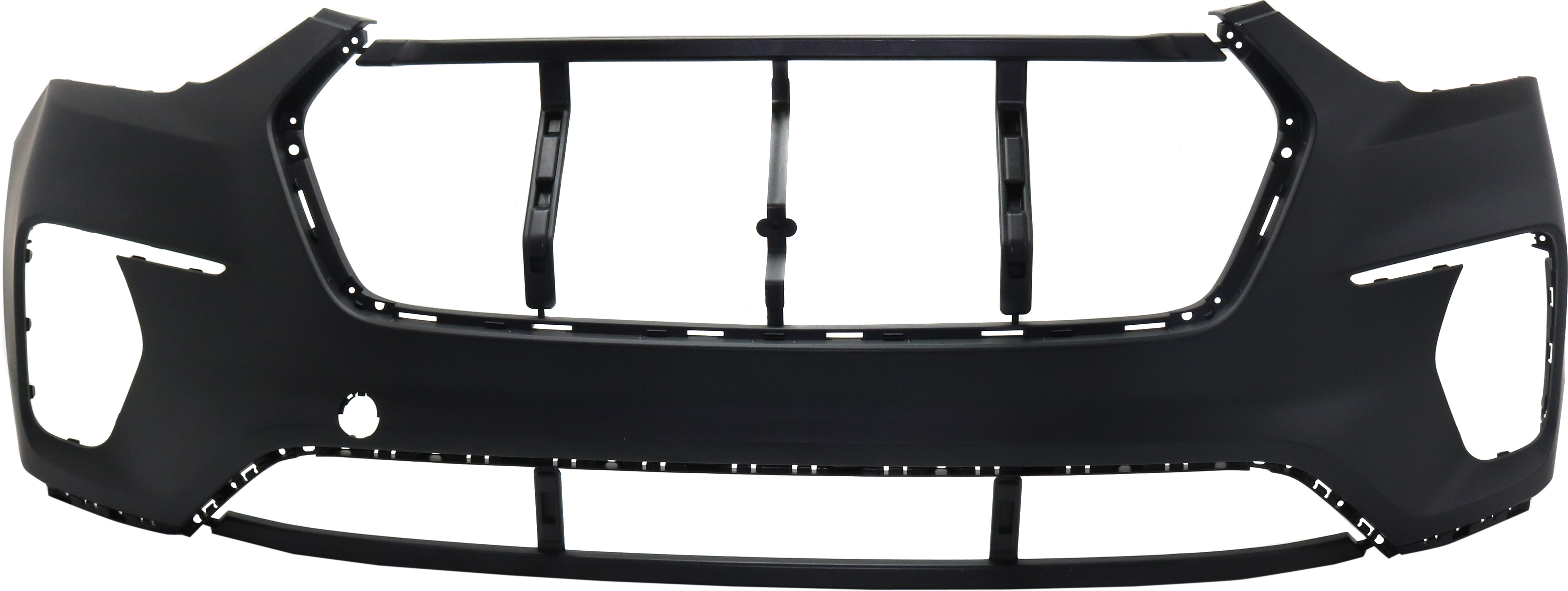 AM SANTA FE SANTA FE XL 17-19 FRONT BUMPER COVER Upper Primed CAPA SKU RH01030009PQ Partslink HY1000216C OEM 86511B8AA0