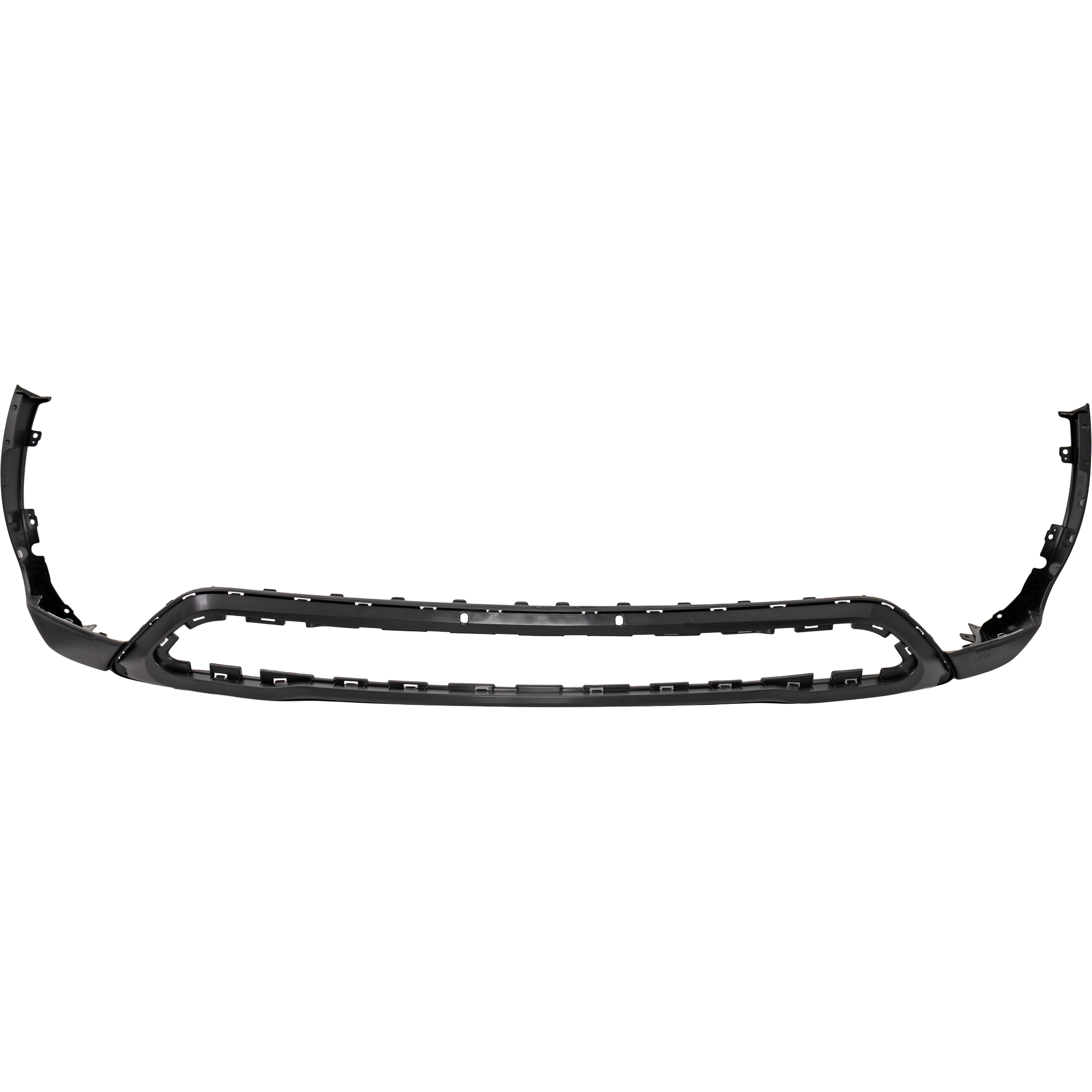 AM SANTA FE SANTA FE XL 17-19 FRONT BUMPER COVER Lower Textured CAPA SKU RH01030011Q Partslink HY1015107C OEM 86512B8AA0