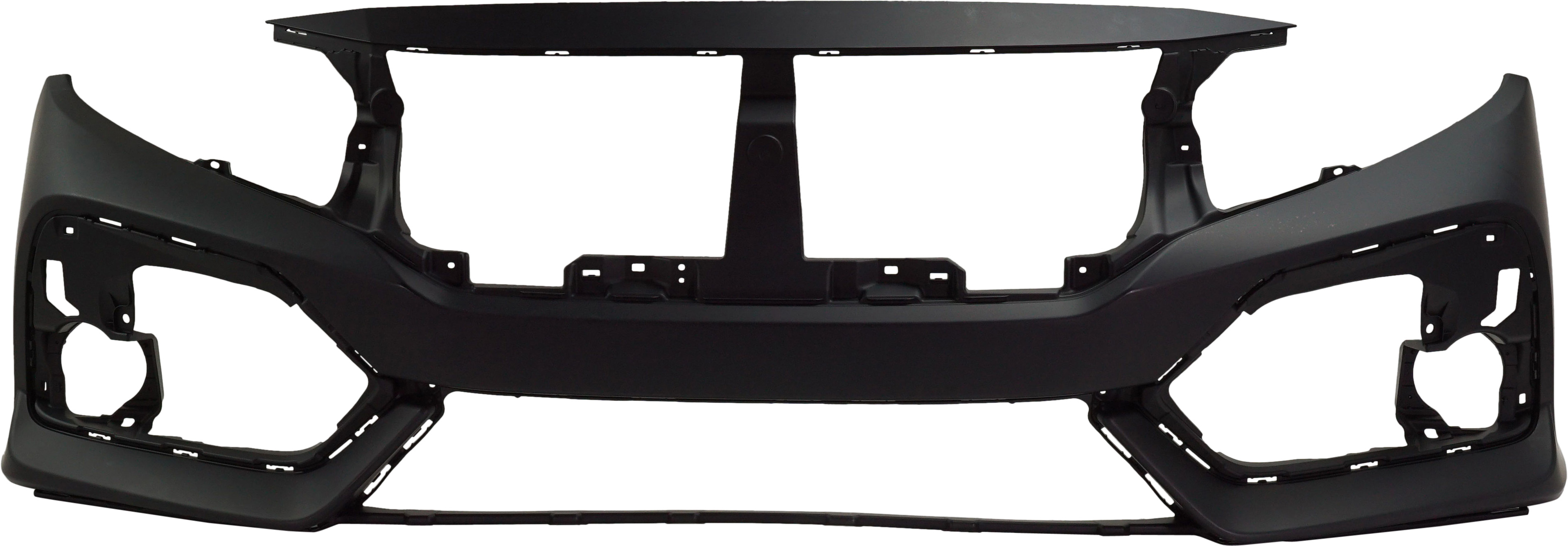 AM CIVIC 17-19 FRONT BUMPER COVER Primed Exc. Type R Model Hatchback CAPA SKU RH01030017PQ Partslink HO1000307C OEM 04711TGGA00ZZ