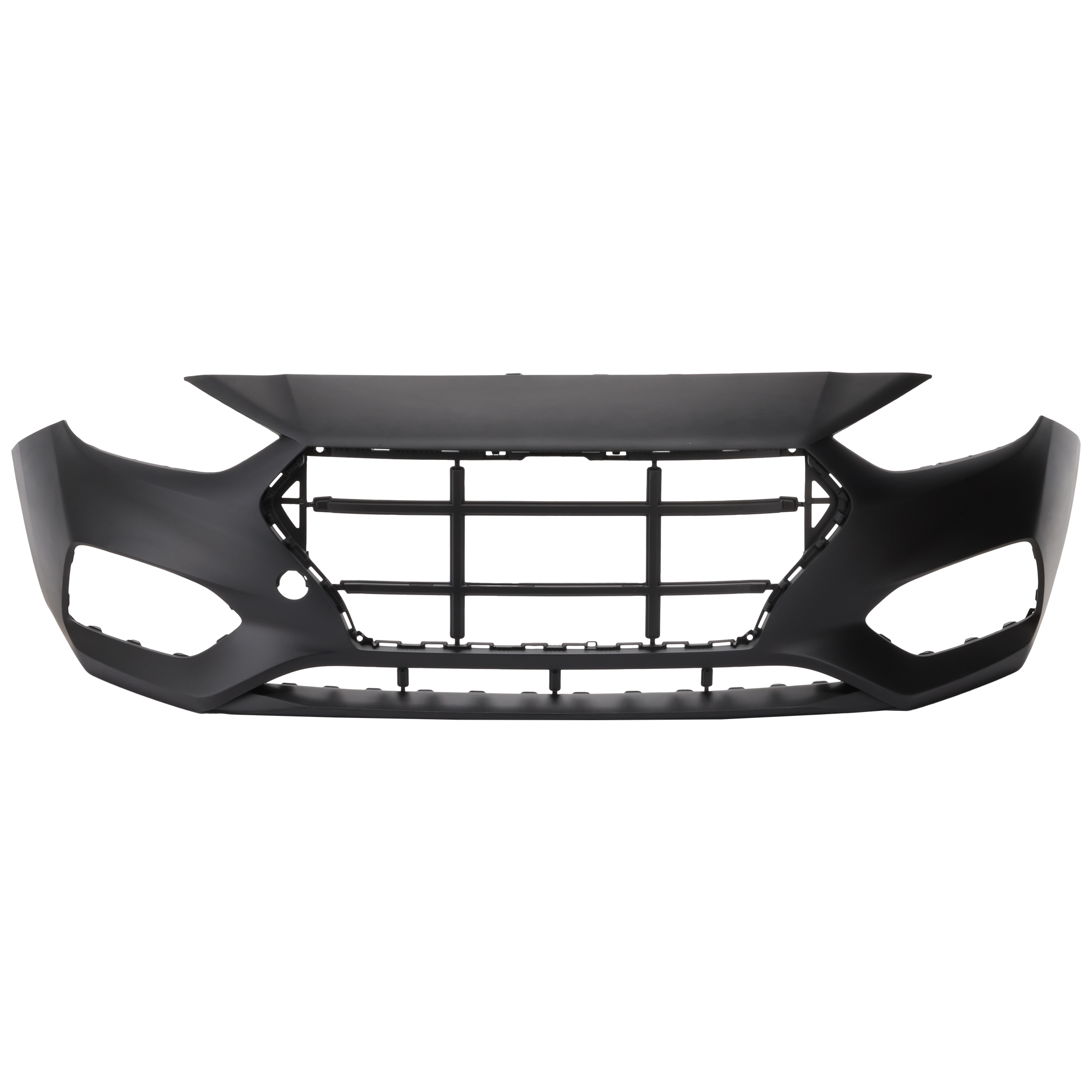 AM ACCENT 18-22 FRONT BUMPER COVER Primed Sedan CAPA SKU RH01030018PQ Partslink HY1000224C OEM 86511J0000