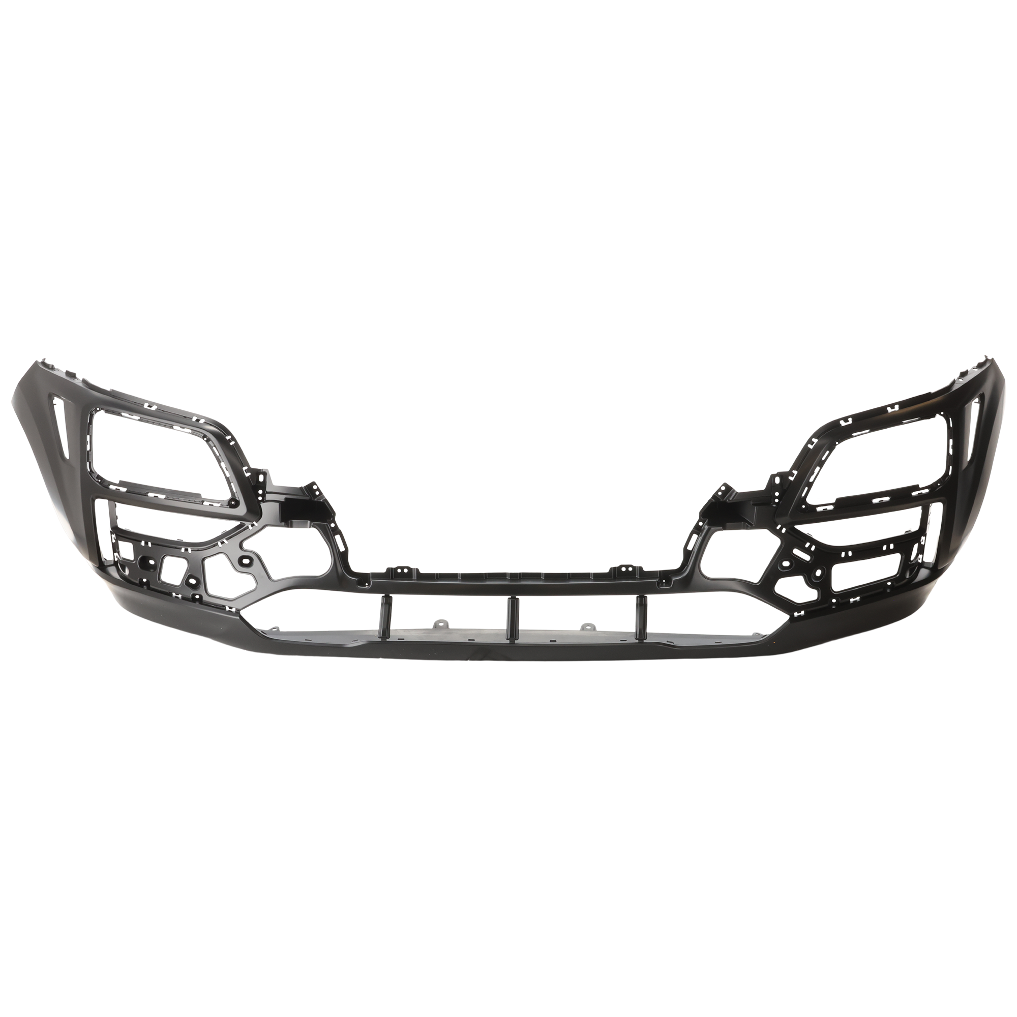 AM KONA 18-21 FRONT BUMPER COVER Lower Textured Black 21-21 Night Limited Trend Ultimate Models SKU RH01030046 Partslink HY1015110 OEM 86510J9010