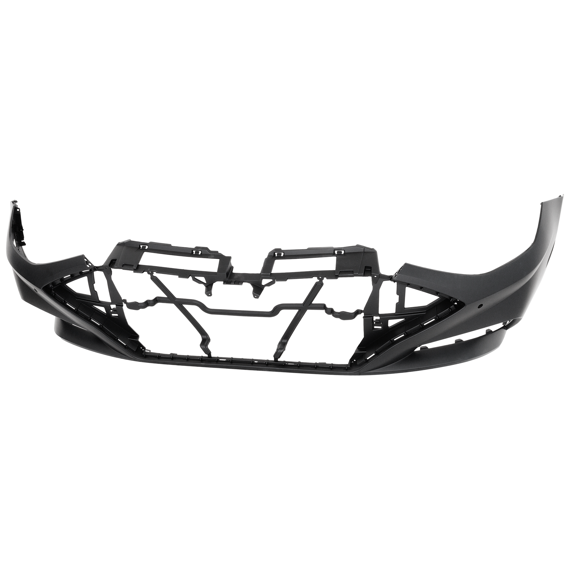 AM SONATA 20-23 FRONT BUMPER COVER Upper Primed Exc. Hybrid Models w 4 Sensor Holes CAPA SKU RH01030064PQ Partslink HY1000243C OEM 86510L0420