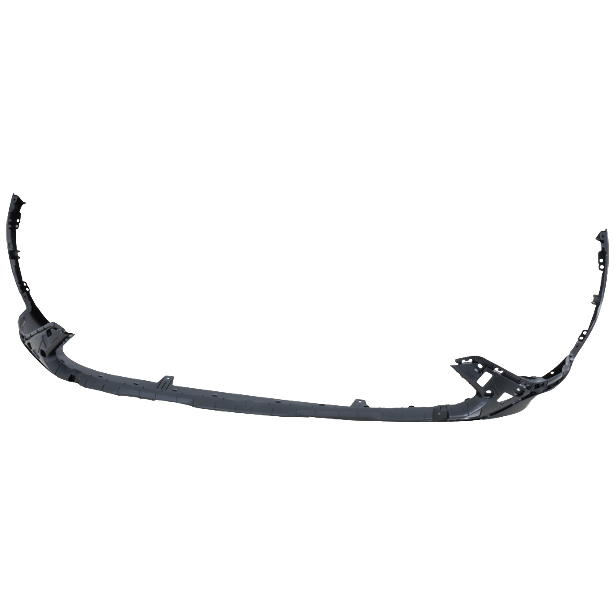 AM SANTA FE 21-23 FRONT BUMPER COVER Lower Primed Calligraphy Ultimate Models w Park Assist Sensor Holes SKU RH01030103P Partslink HY1015125 OEM 86550S2950