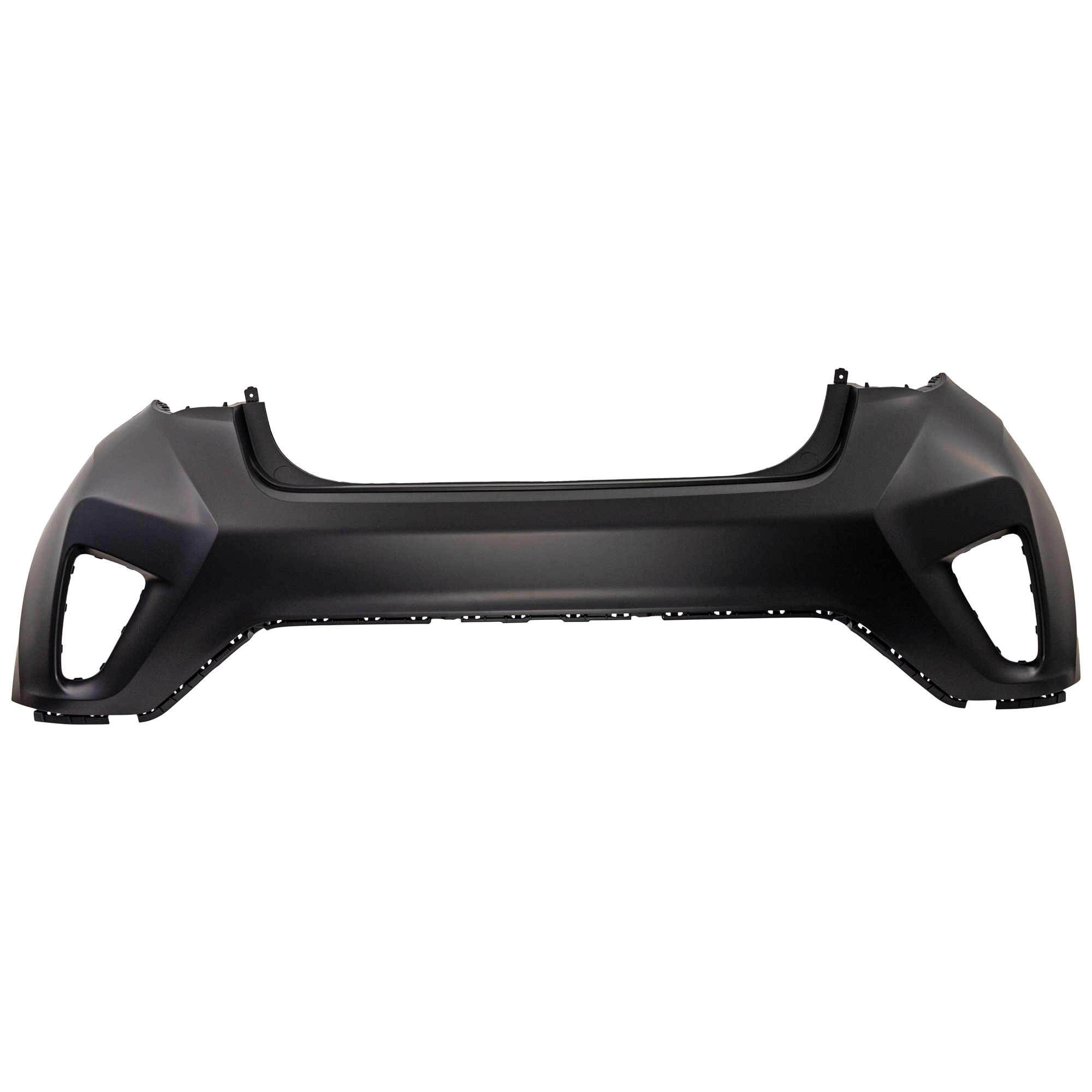 AM VELOSTER 19-21 REAR BUMPER COVER Primed 2.0L Eng. 1.6L Turbo Eng. Base R Spec Ultimate Models w o Parking Aid Sensor Holes CAPA SKU RH01030119PQ Partslink HY1100233C OEM 86611J3000
