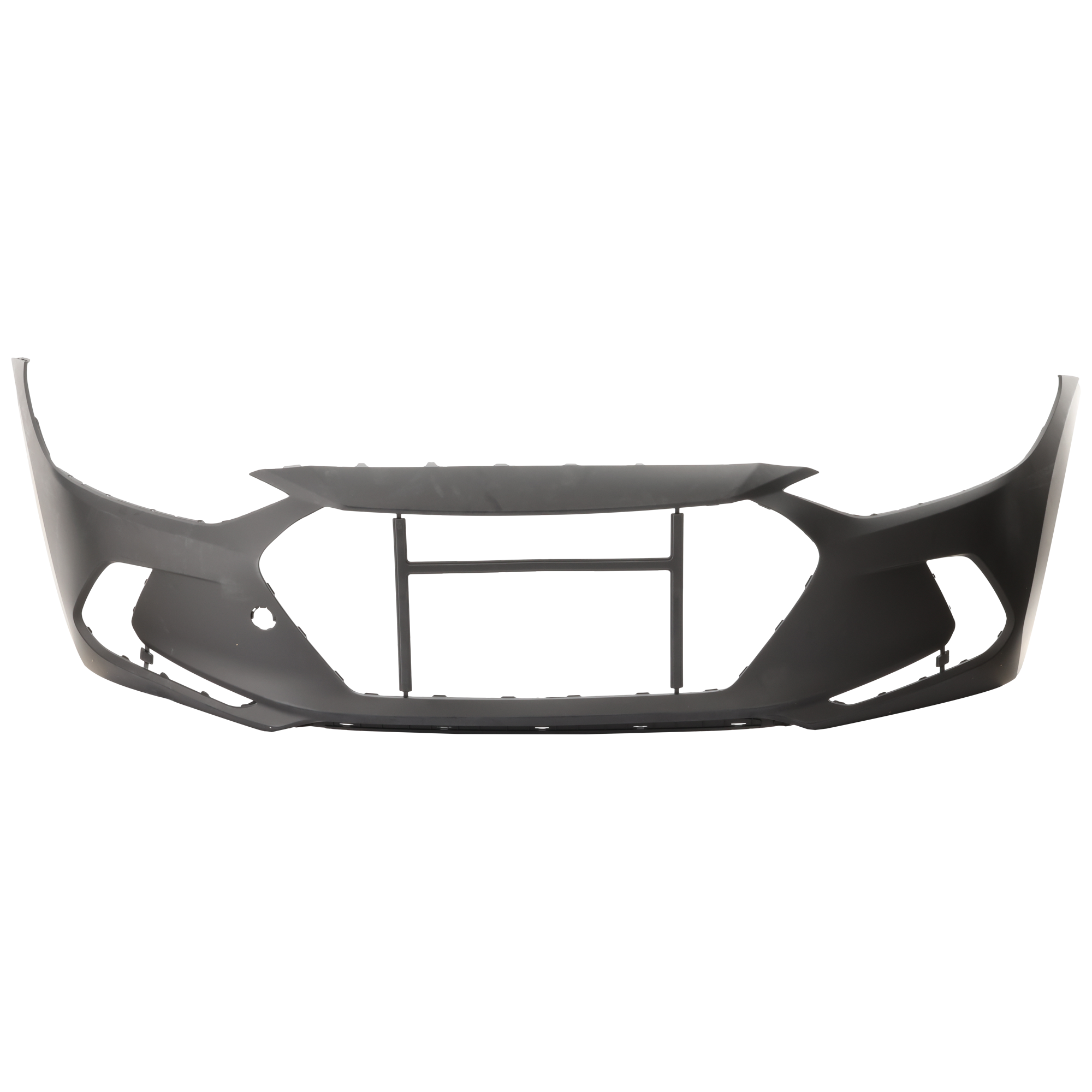 AM ELANTRA 17-18 FRONT BUMPER COVER Primed 1.4L Turbocharged 2.0L Eng. Korea Built Vehicle CAPA SKU RH01030129PQ Partslink HY1000214C OEM 86510F2000