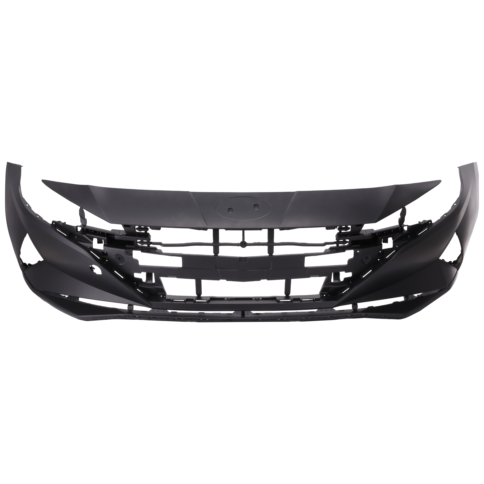 AM ELANTRA 21-23 FRONT BUMPER COVER Primed Blue Preferred Hybrid Essential Preferred SE SEL Korea Built Vehicle Models SKU RH01030159P Partslink HY1000250 OEM 86511AA000