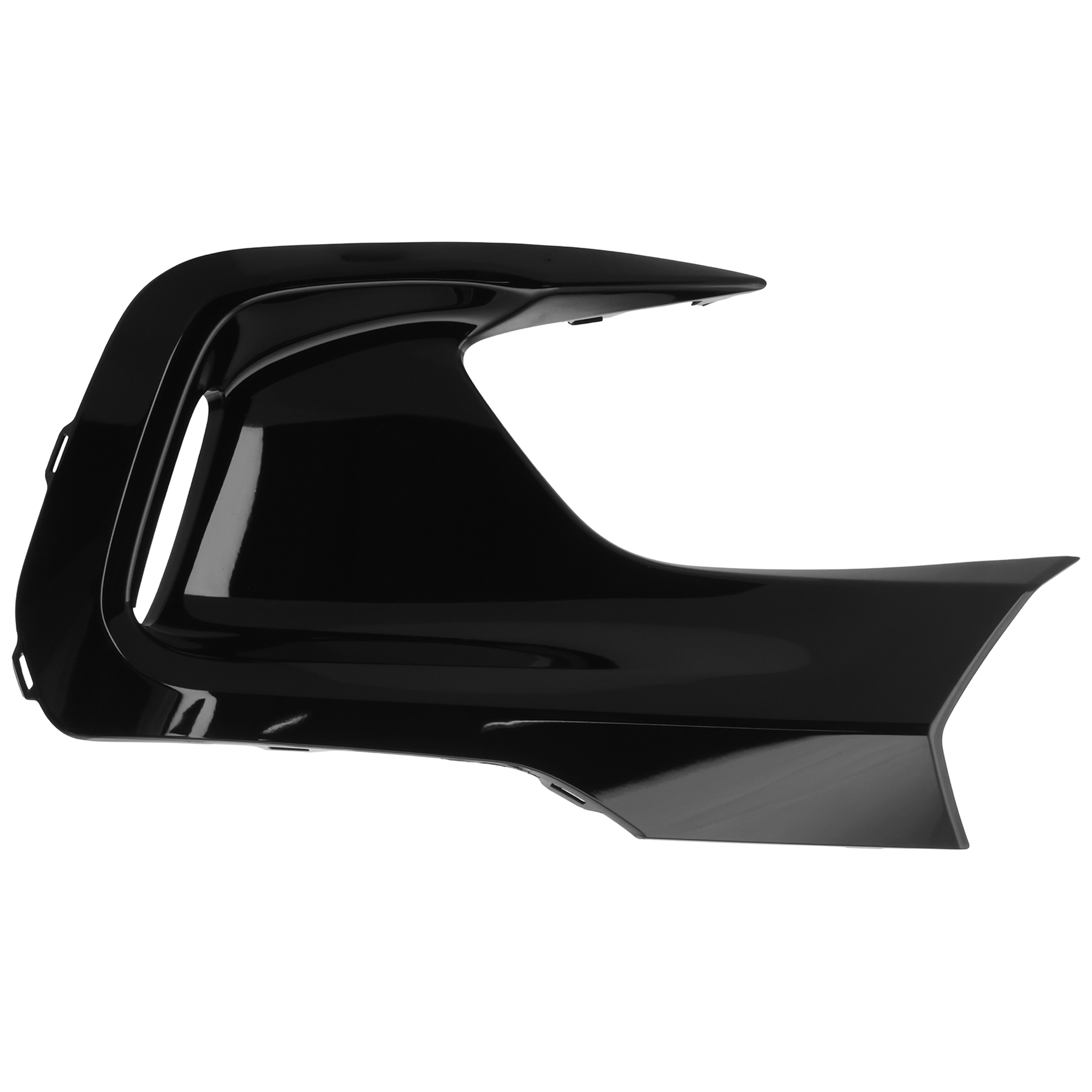 AM HR V 23-25 FRONT BUMPER END RH Bumper Side Garnish Painted Glossy Black EX L Model SKU RH01110007 Partslink HO1039170 OEM 711023W0A10ZA