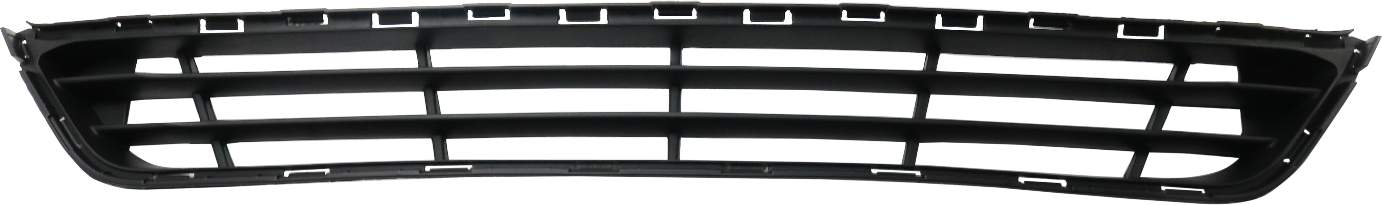 AM SANTA FE SPORT 17-18 FRONT BUMPER GRILLE Air Intake Txtd Drk Gry w o Intelligent Cruise Ctrl CAPA SKU RH01530010Q Partslink HY1036138C OEM 865604Z500