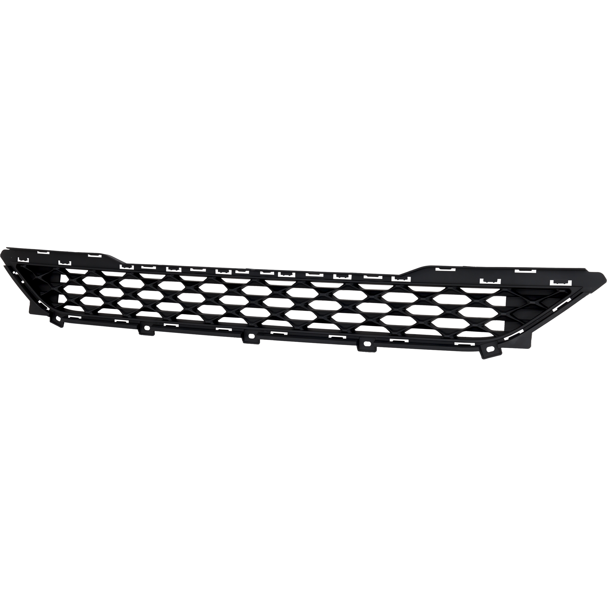 AM TUCSON 19-21 FRONT BUMPER GRILLE Lower Matte Dark Gray w o Pedestrian Recognition CAPA SKU RH01530029Q Partslink HY1036147C OEM 86561D3500