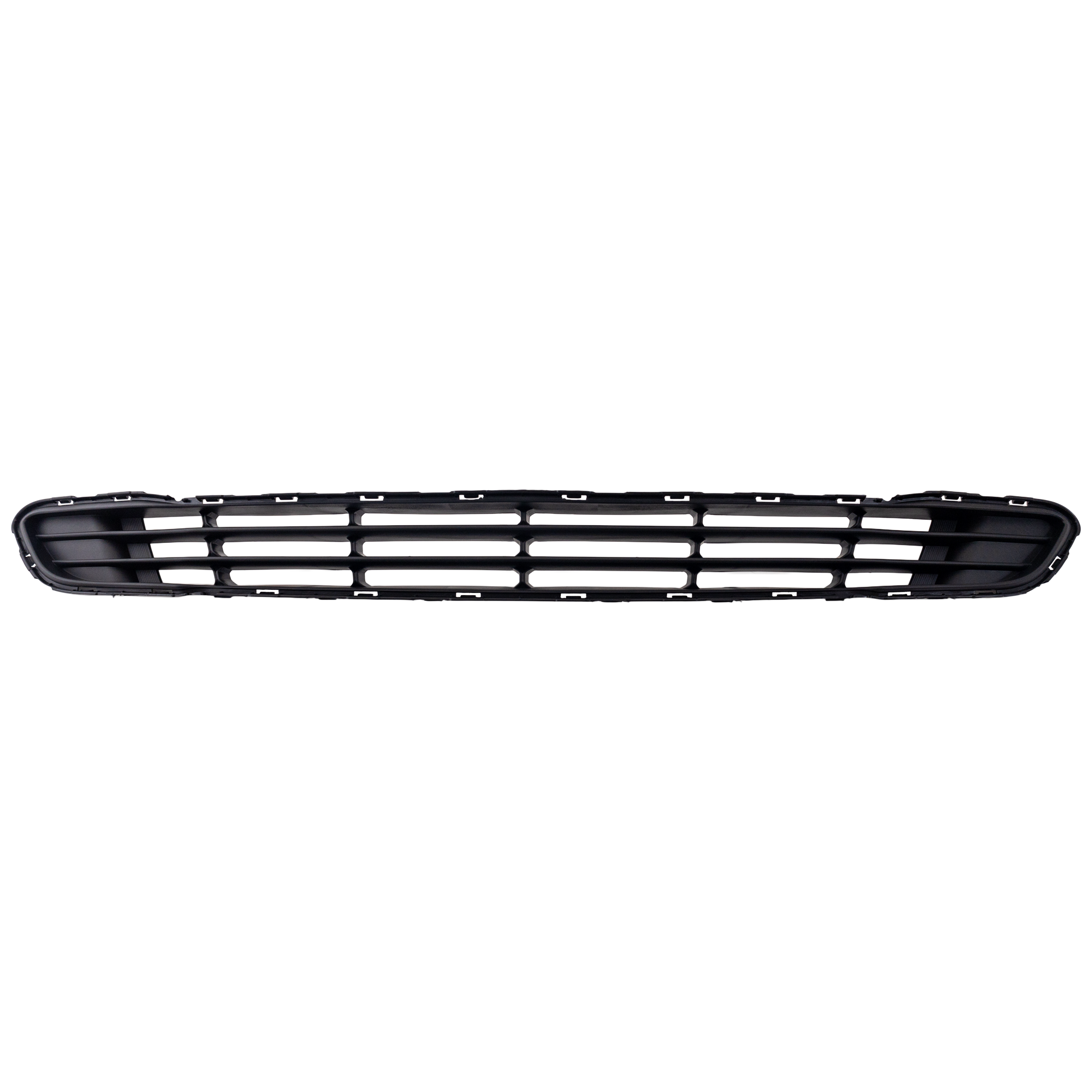 AM SANTA FE 17-18 SANTA FE XL 19-19 FRONT BUMPER GRILLE Textured Black w o Adaptive Cruise Control SKU RH01530050 Partslink HY1036162 OEM 86561B8AA0