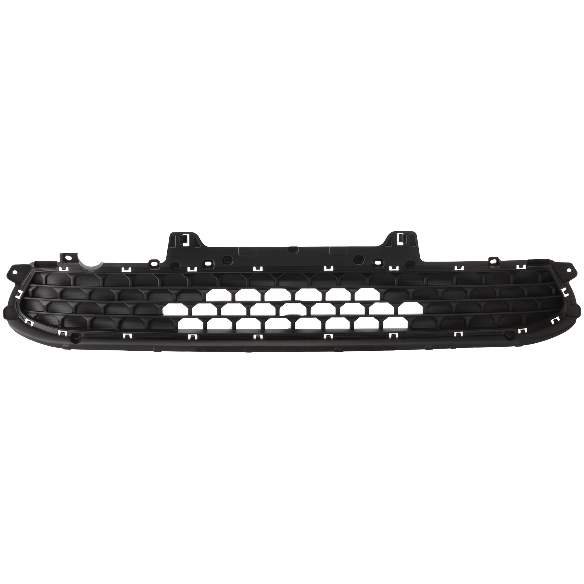 AM KONA 23-23 FRONT BUMPER GRILLE Textured w o Fog Light Holes SE SEL Models CAPA SKU RH01530056Q OEM 86560J9CA0 PFM