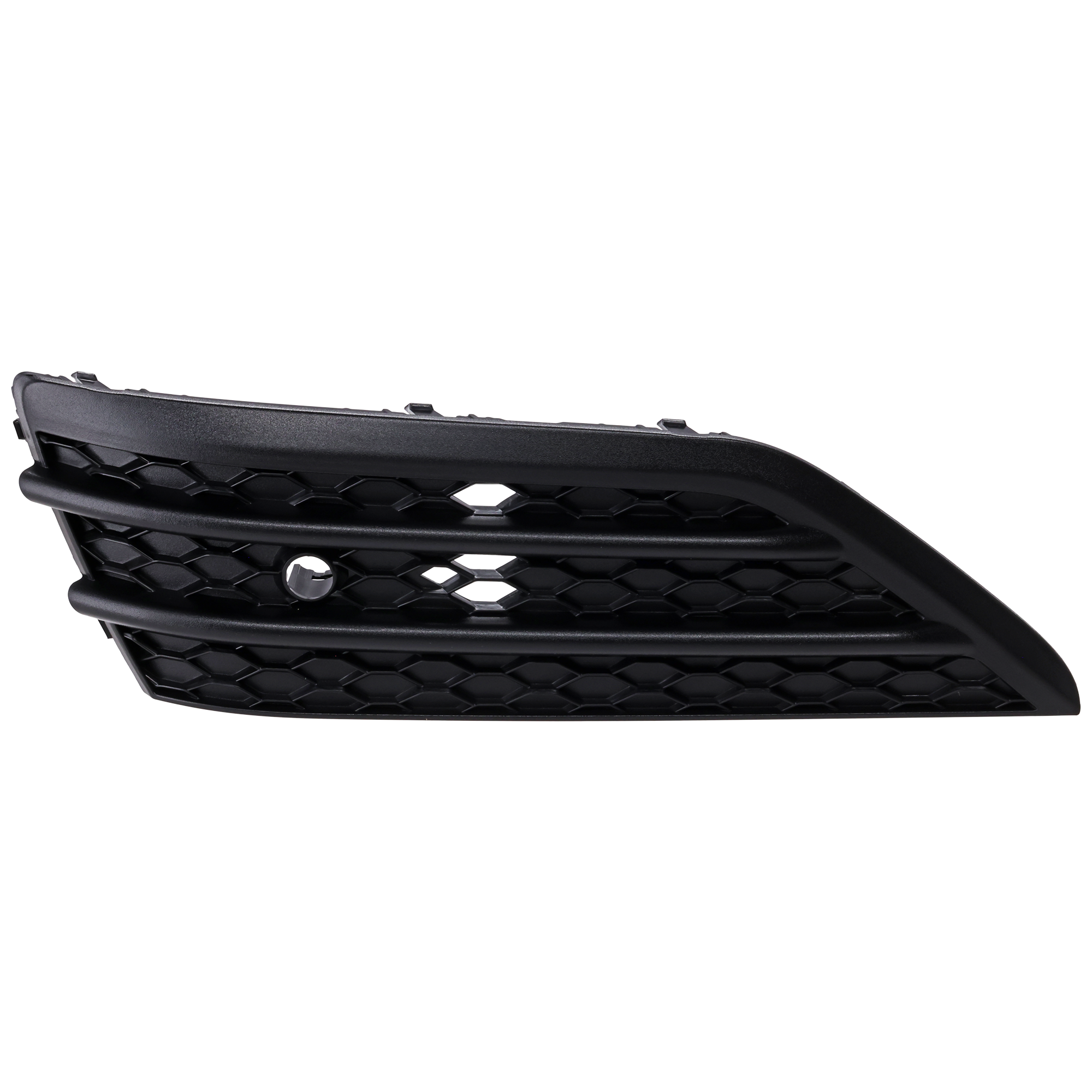 AM PILOT 16-18 FRONT BUMPER GRILLE LH Outer Textured Black Elite Touring Models w Parking Aid Snsr Holes SKU RH01550002 Partslink HO1038131 OEM 71107TG7A10