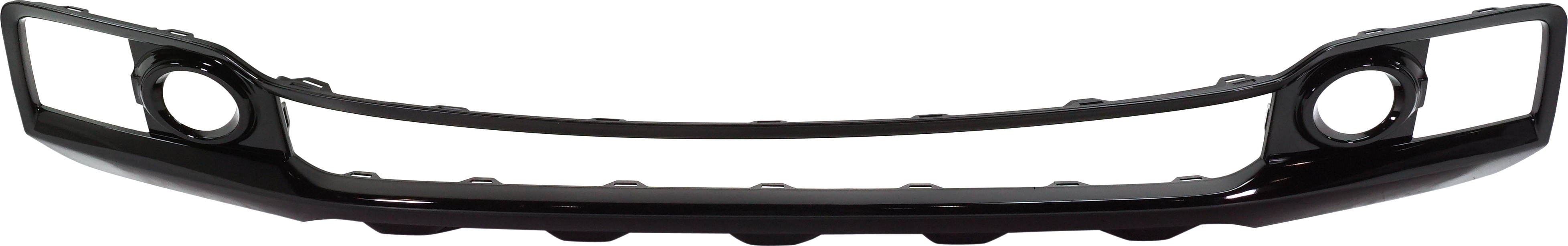 AM RIDGELINE 17-20 FRONT BUMPER MOLDING Textured Center Garnish w o Fog Light Hole SKU RH01590006 Partslink HO1037103 OEM 71110T6ZA20