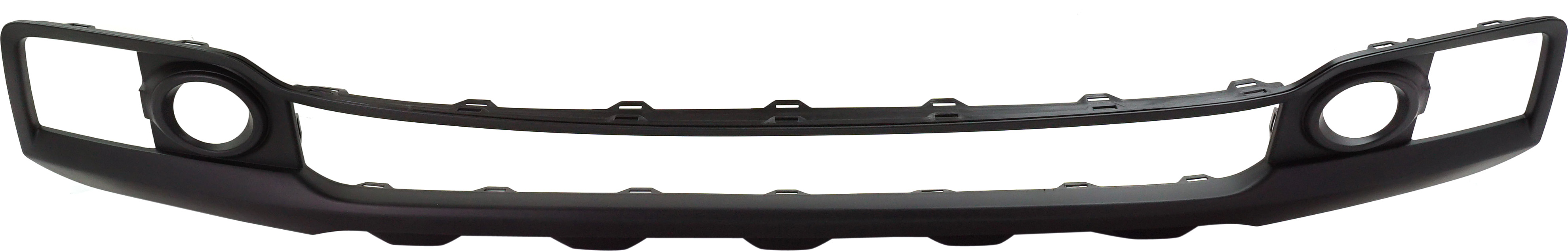 AM RIDGELINE 17-20 FRONT BUMPER MOLDING Textured Center Garnish w o Fog Light Hole SKU RH01590007 Partslink HO1037105 OEM 71110T6ZA00